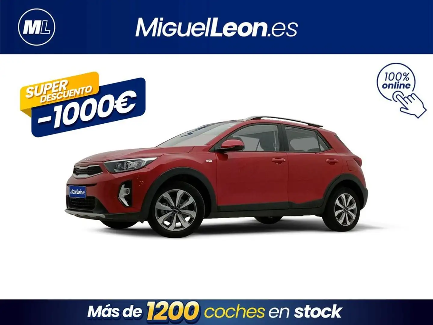 Kia Stonic 1.0 T-GDi 74kW (100CV) MHEV iMT Concept Rouge - 1