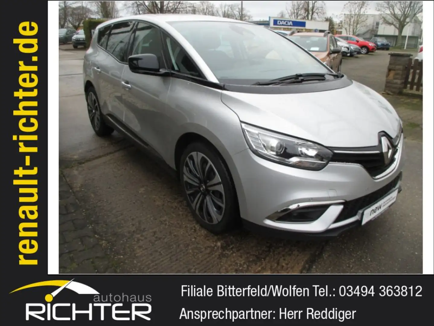 Renault Grand Scenic TCe 140 GPF BUSINESS EDITION Silber - 1