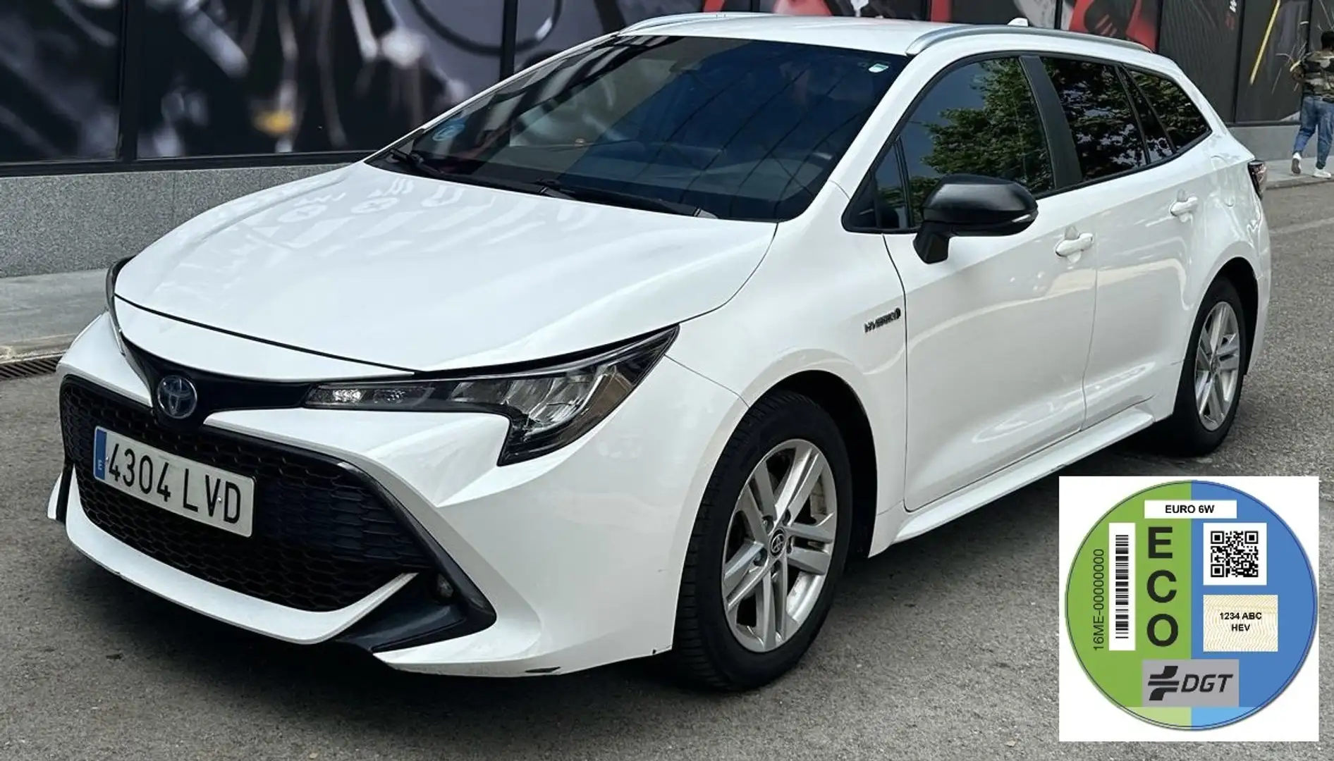 Toyota Corolla 1.8 125H BUSINESS E-CVT TOU SPORT Blanco - 1