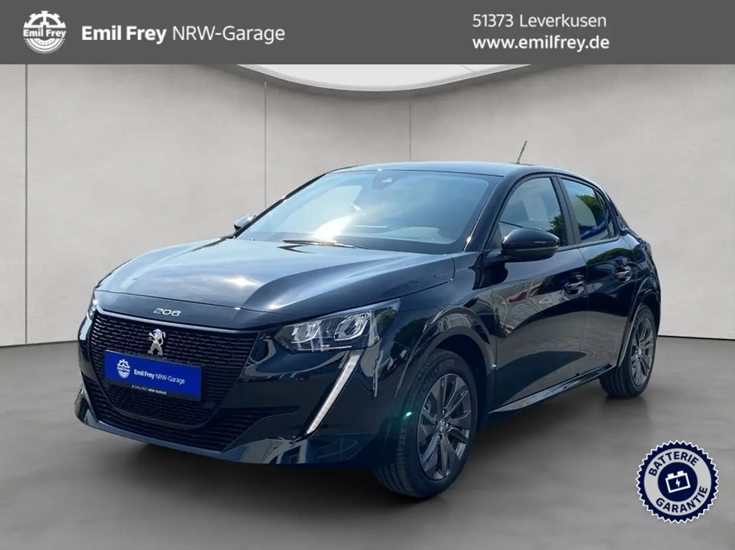 Peugeot 208 Elektromotor 136 Active Pack,Shz, Rfk, Navi Schwarz - 1