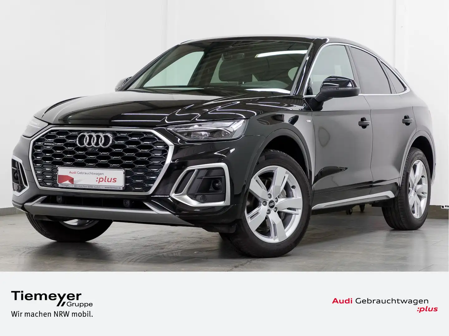 Audi Q5 40 TDI Q 2x S LINE eSITZE HuD ASSIS Schwarz - 1