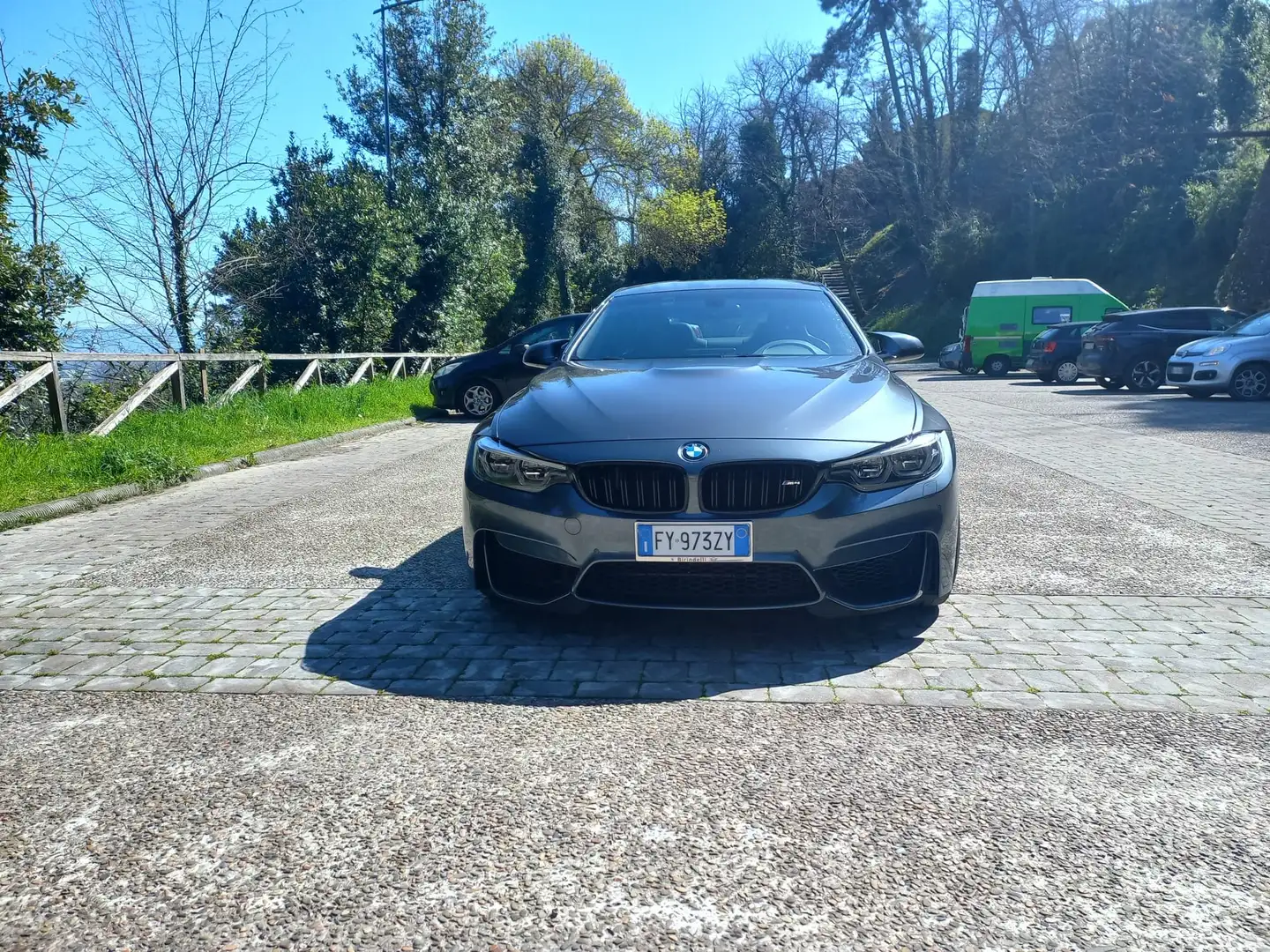 BMW M4 COMPETITION Coupe 3.0 450cv SUPERBOLLO PAGATO 2025 Gris - 2