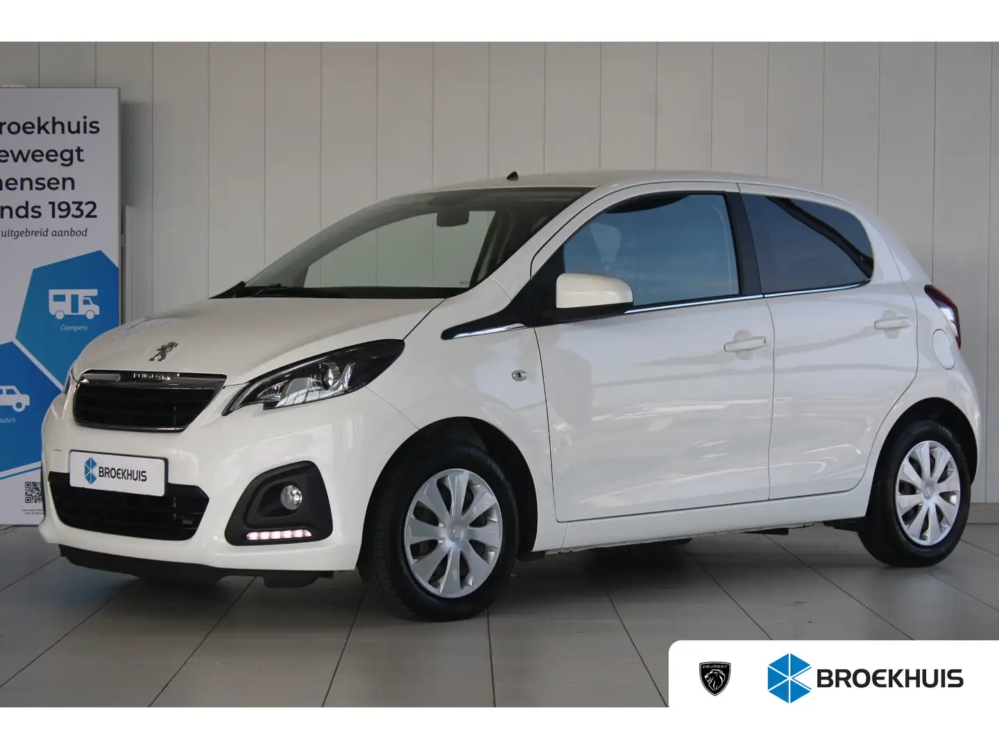 Peugeot 108 1.0 e-VTi Active | ELEKTRISCHE RAMEN | AIRCO | BLU Blanc - 1