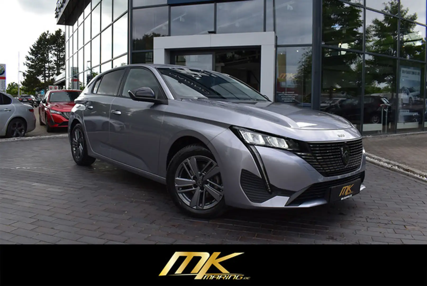 Peugeot 308 ALLURE PT 130 EAT8 *FULL-LED*CARPLAY*SHZ*ALU Zilver - 1