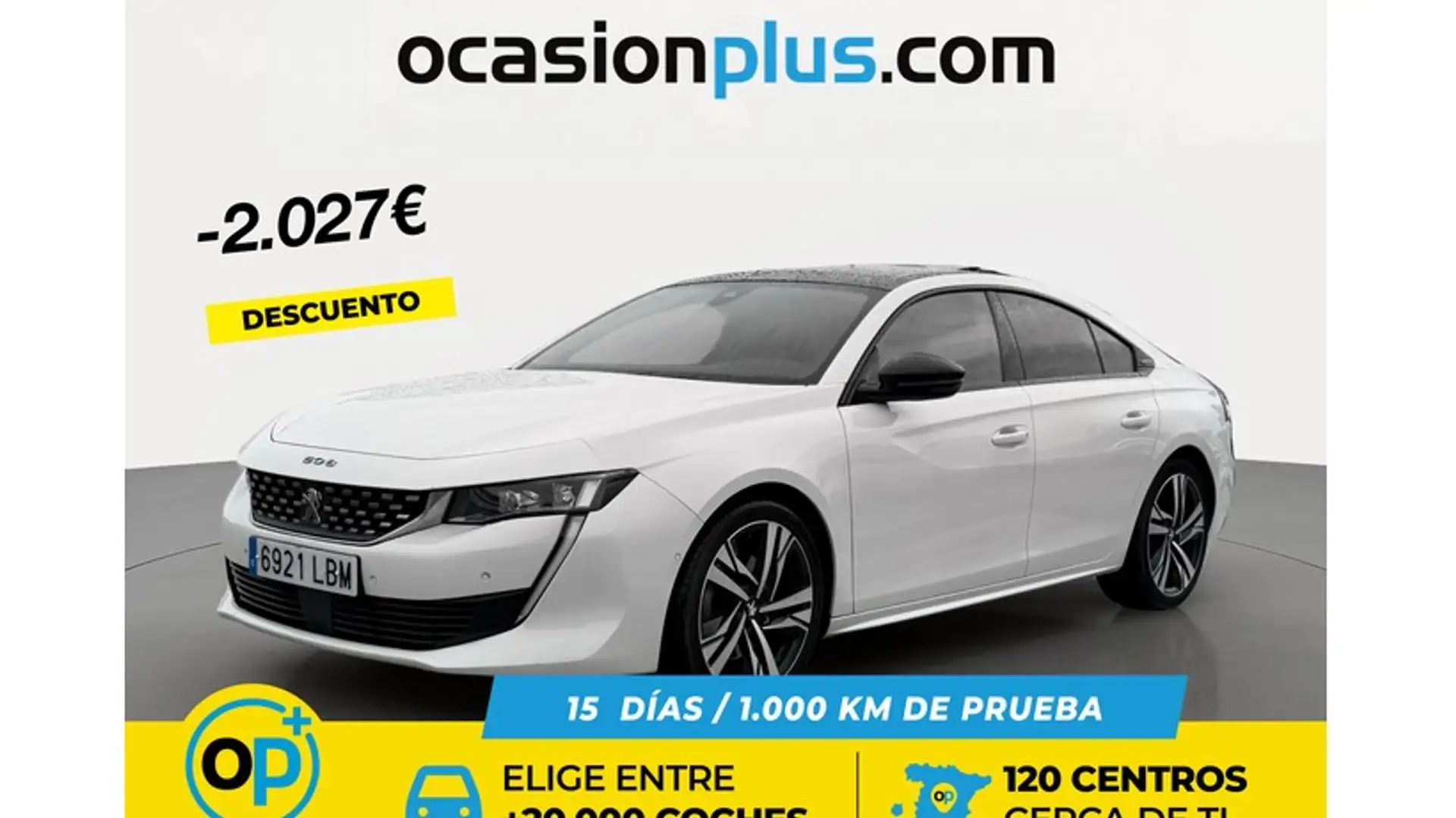 Peugeot 508 2.0BlueHDi S&S GT EAT8 180 Blanc - 1