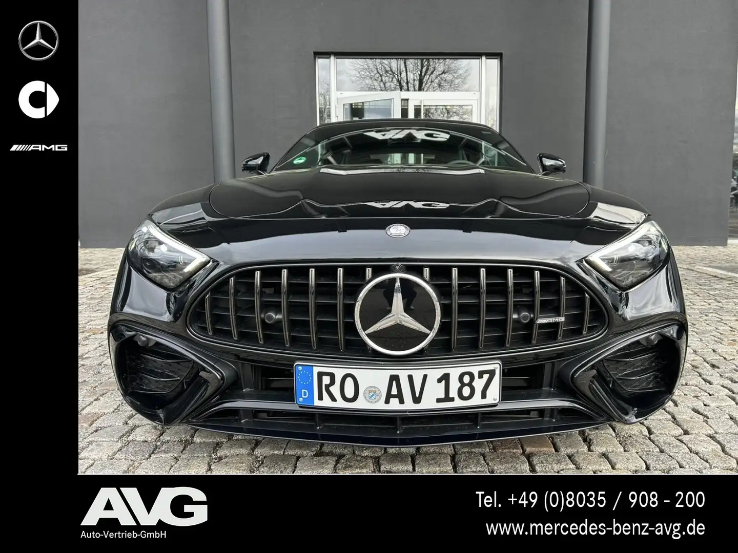 Mercedes-Benz SL 43 AMG Mercedes-AMG SL 43 HuD Performance Burmester 360 Negro - 2