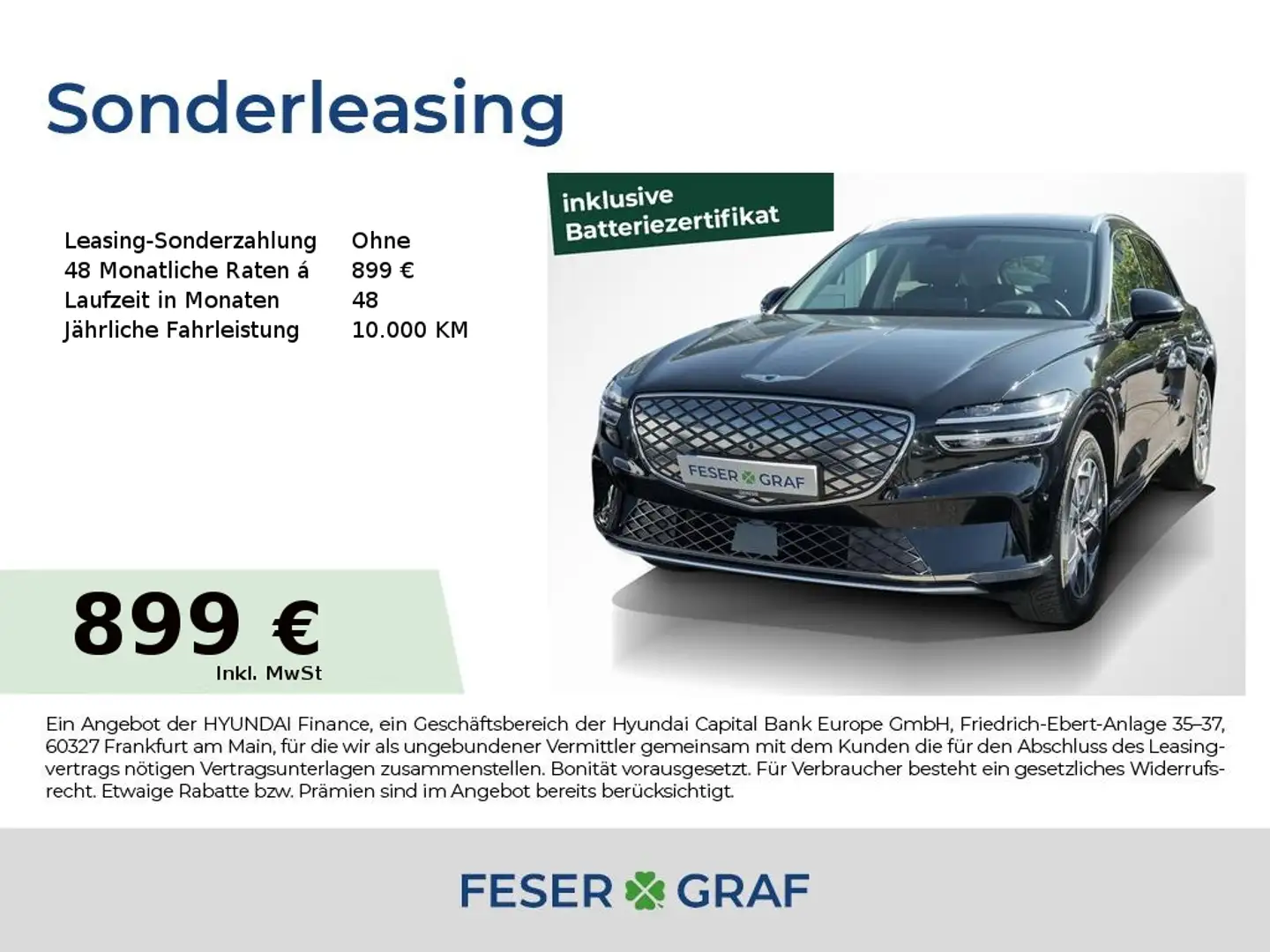 Genesis GV70 SPORT AWD NAPPA LEXICON PANO FINGER-PRINT Schwarz - 1