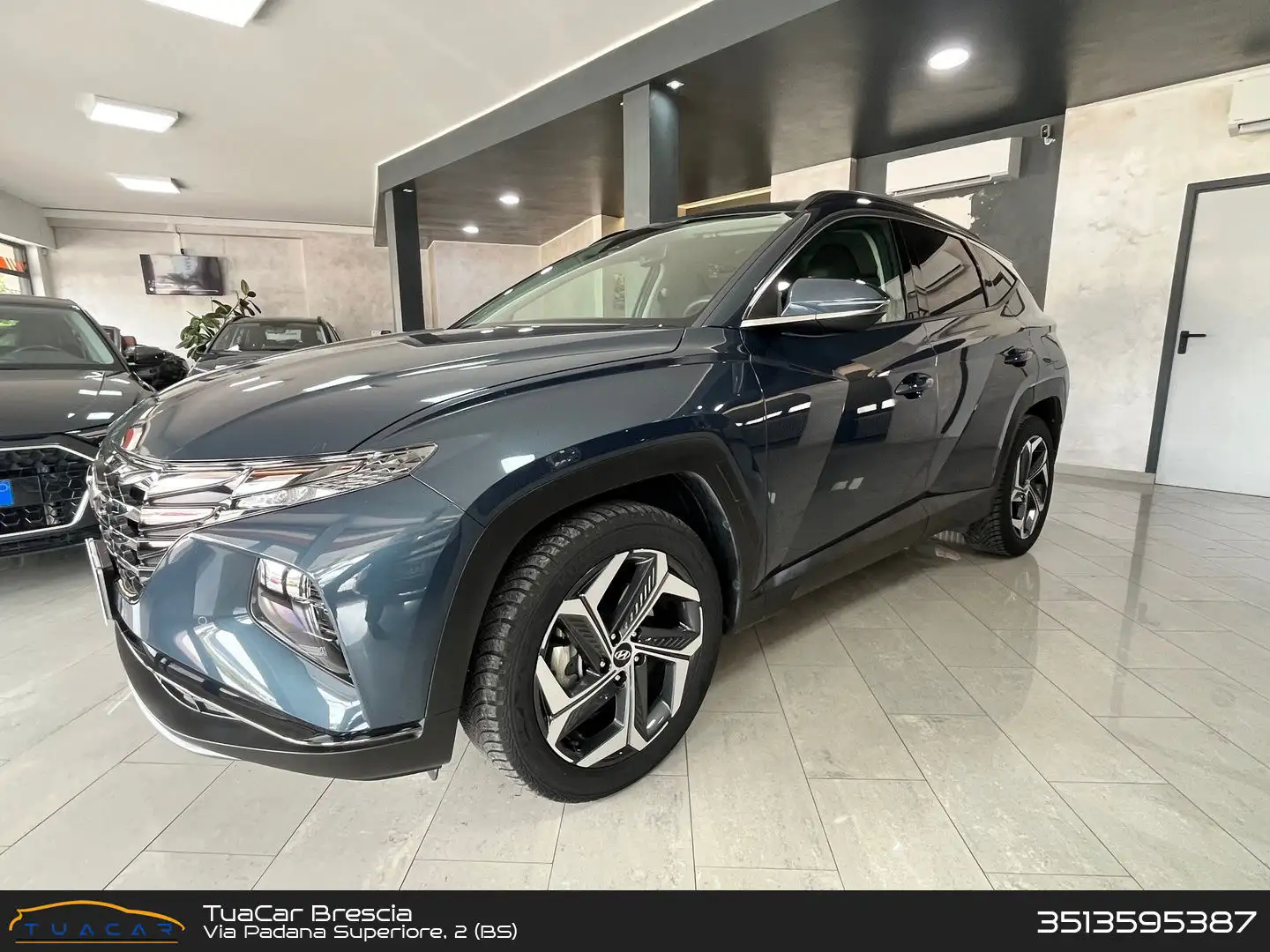 Hyundai TUCSON Exellence 1.6 T-GDI HEV 4WD Blu/Azzurro - 1