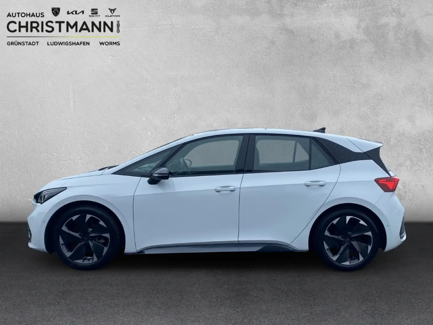 CUPRA Born 150 kW*Allwetter*NAVI*SHZ*Full-Link*CAM* Bílá - 2
