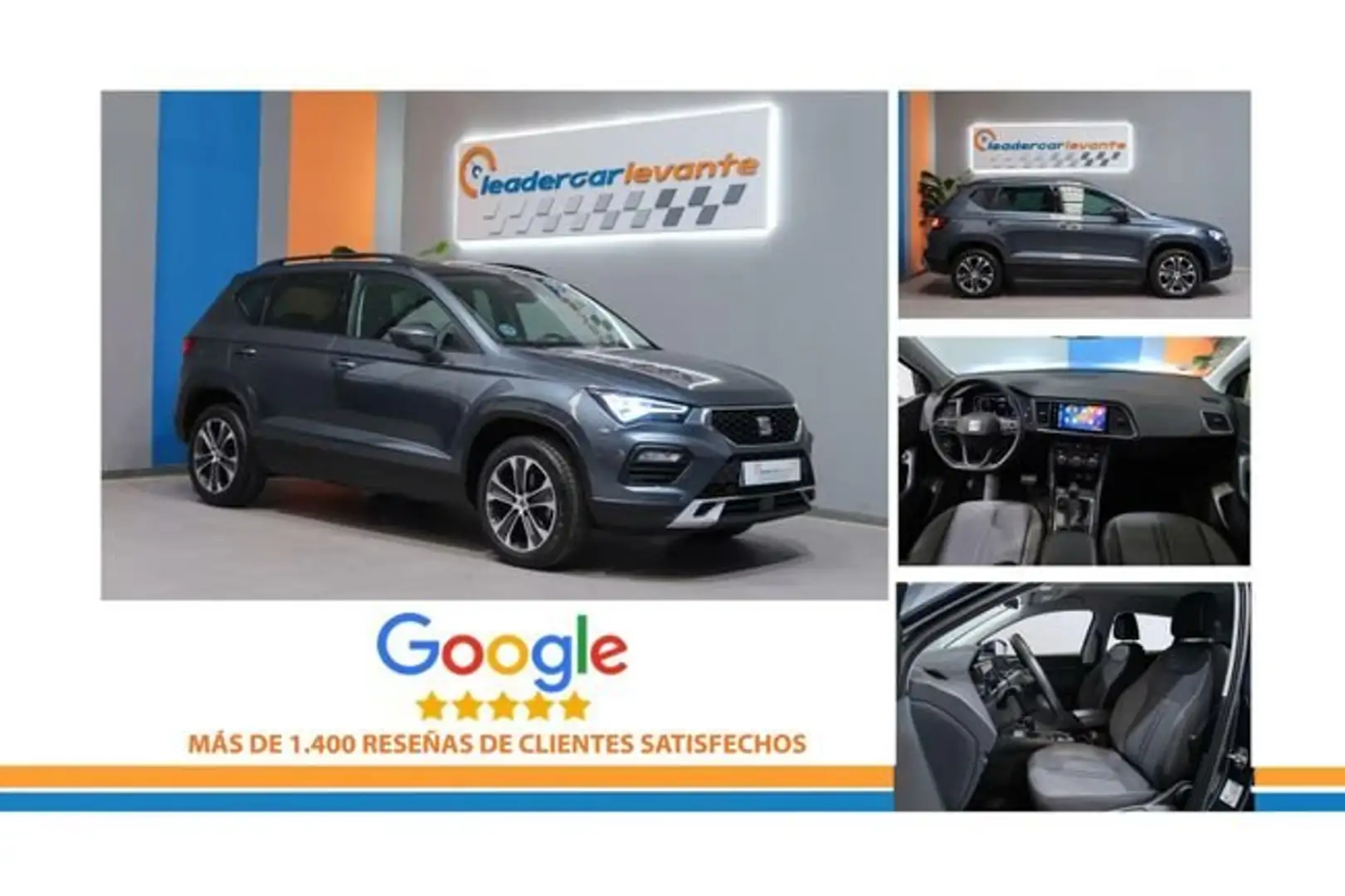 SEAT Ateca 1.5 TSI DSG S&S STYLE GO 150CV Gris - 2