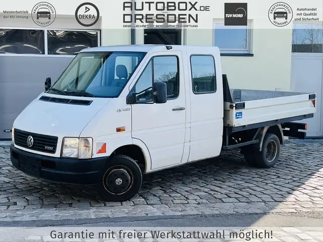 Volkswagen LT 46 2.5 TDI DoKa Pritsche*AHK*7-SITZE*TÜV-NEU*