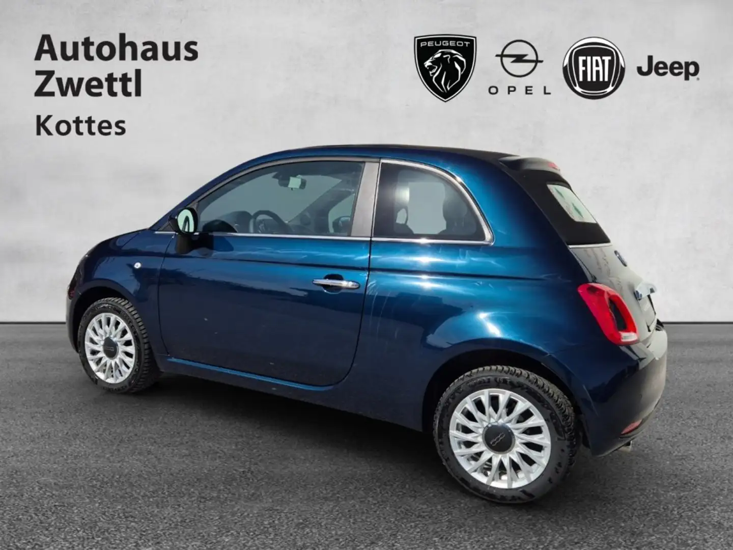 Fiat 500C FireFly Hybrid 70 Kék - 2