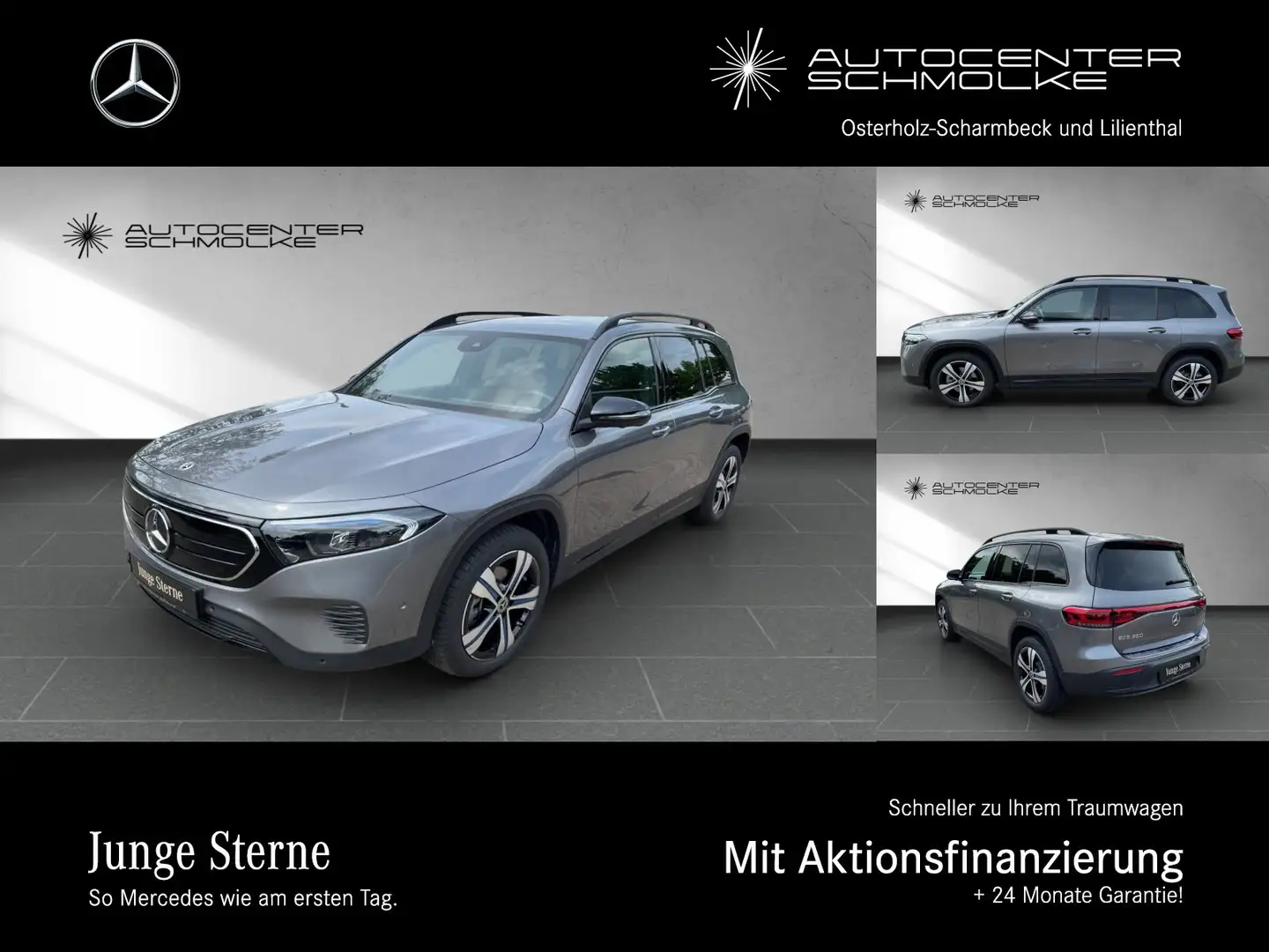 Mercedes-Benz EQB 250 EQB 250 Electric Art 360°NIGHT-PAKET*AMBIENTE* Gris - 1