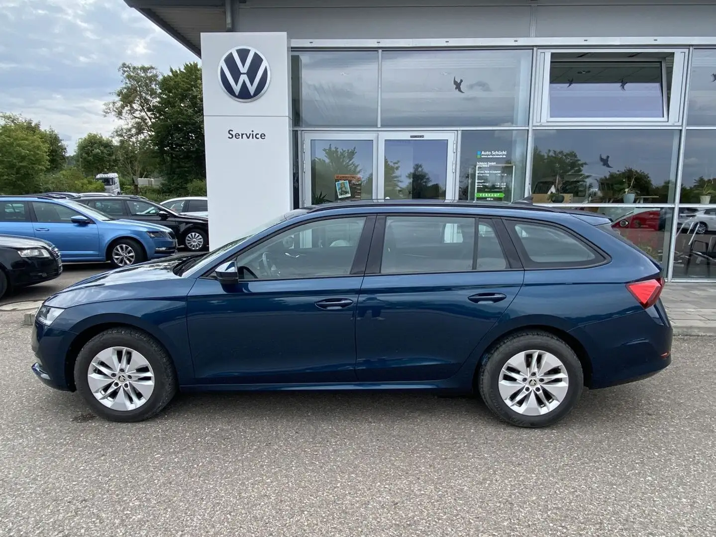 Skoda Octavia Combi 2.0 TDI NAVI-COLUMBUS+LED+SMART-LI Blau - 2