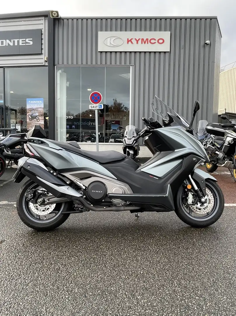 Kymco AK 550 Bleu - 1