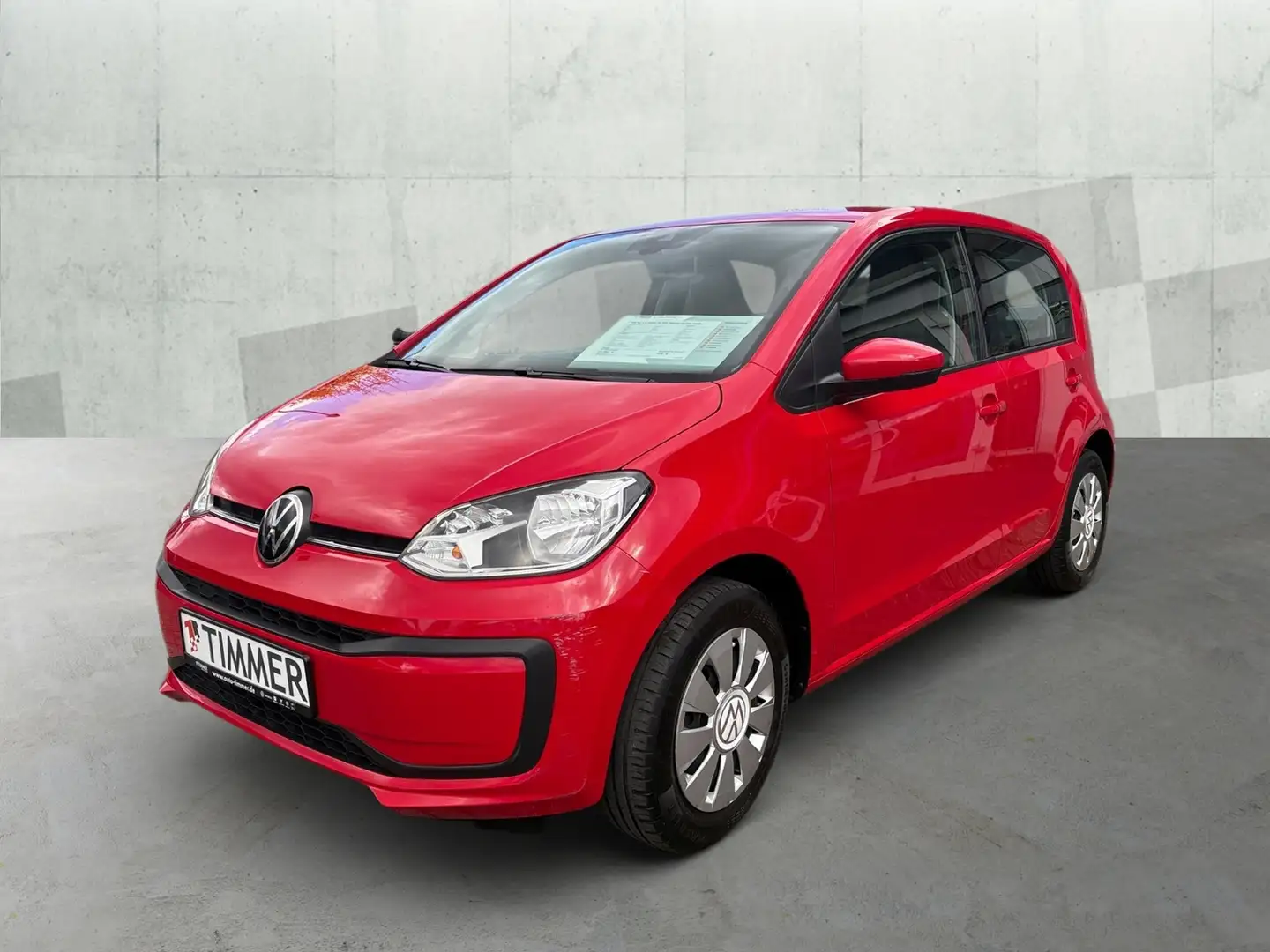 Volkswagen up! 1.0 MOVE *4-TÜR *RKAM *KLIMA *DAB+ *TEMPO *PDC * Rot - 2