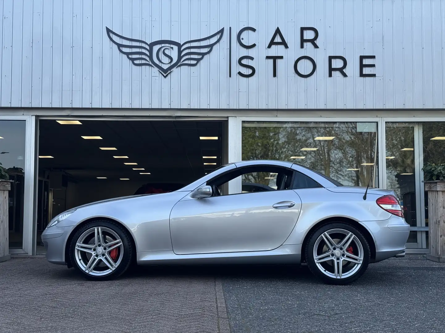 Mercedes-Benz SLK 350 |CARPLAY|XENON|LEDER||ST VWM|CRUISE|+++ Šedá - 2