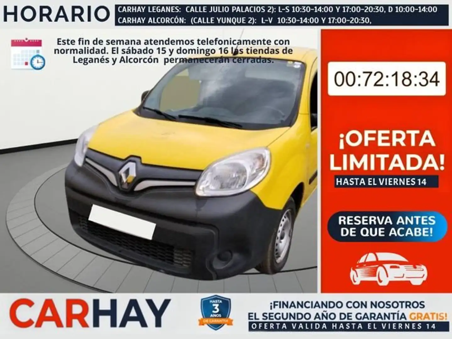 Renault Kangoo EXPRESS 2p Blue dCi 70 kW (95CV) Amarillo - 1