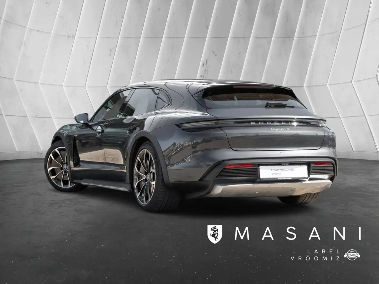Porsche Taycan 4 cross turismo 476ch Gris - 2