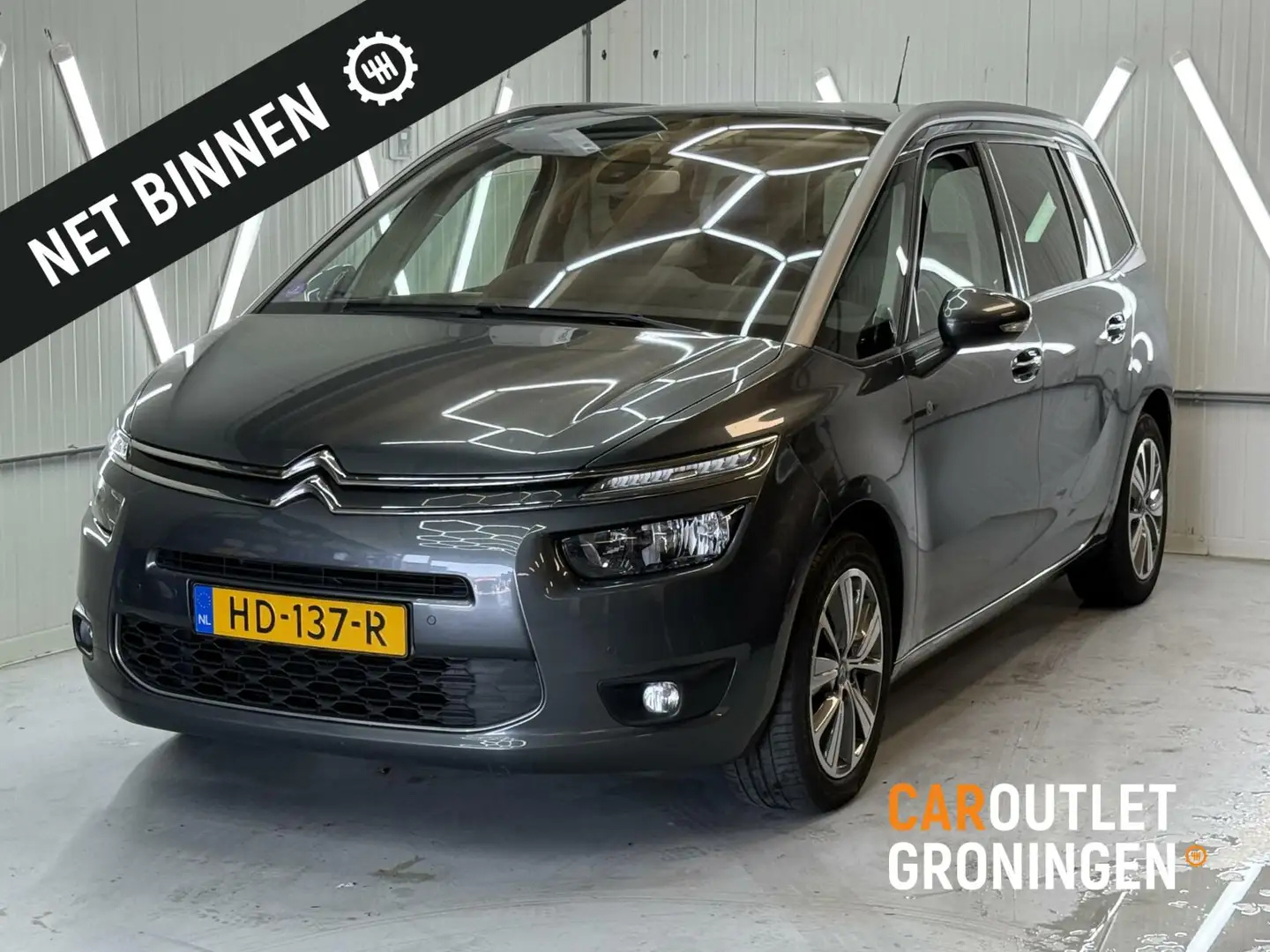 Citroen Grand C4 Picasso 1.2 PureTech Intensive 7p | DEALER ONDERHOUDEN Grijs - 1