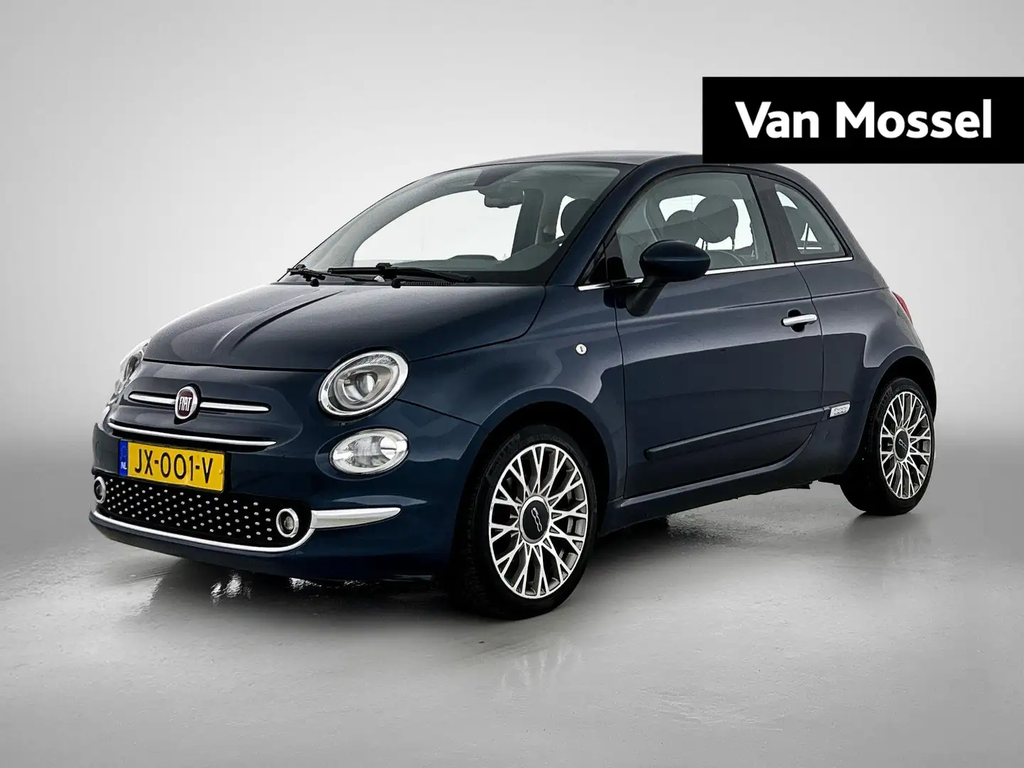 Fiat 500 0.9 TwinAir Turbo Lounge Blauw - 1