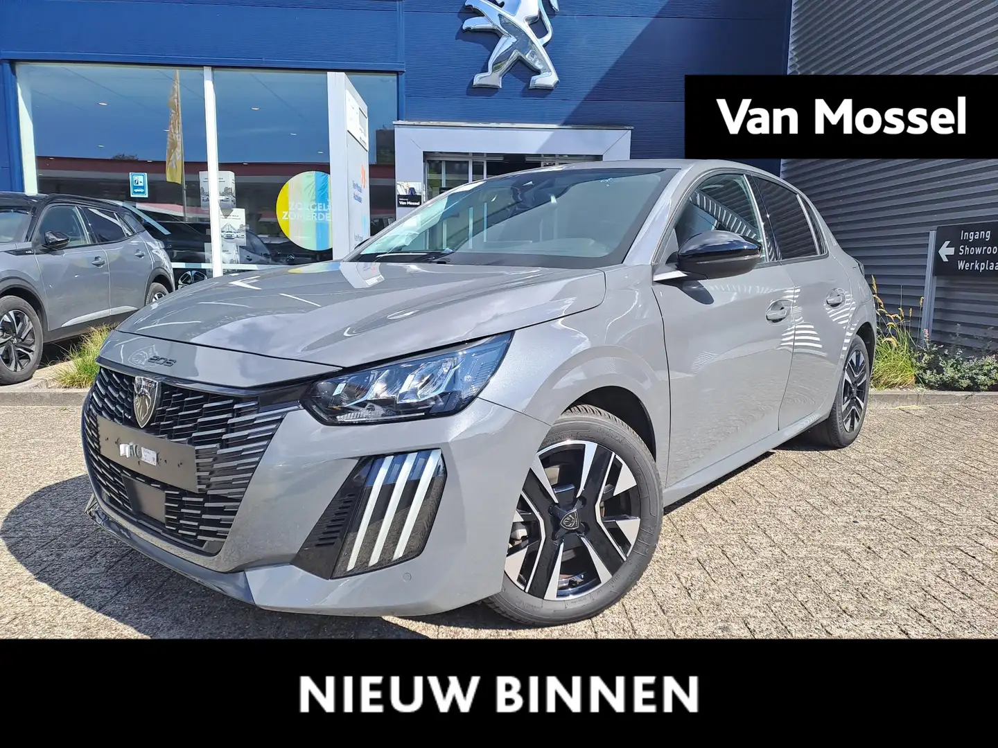 Peugeot 208 Hybrid 100 e-DCS6 Allure | Apple Carplay/Android A Grijs - 1