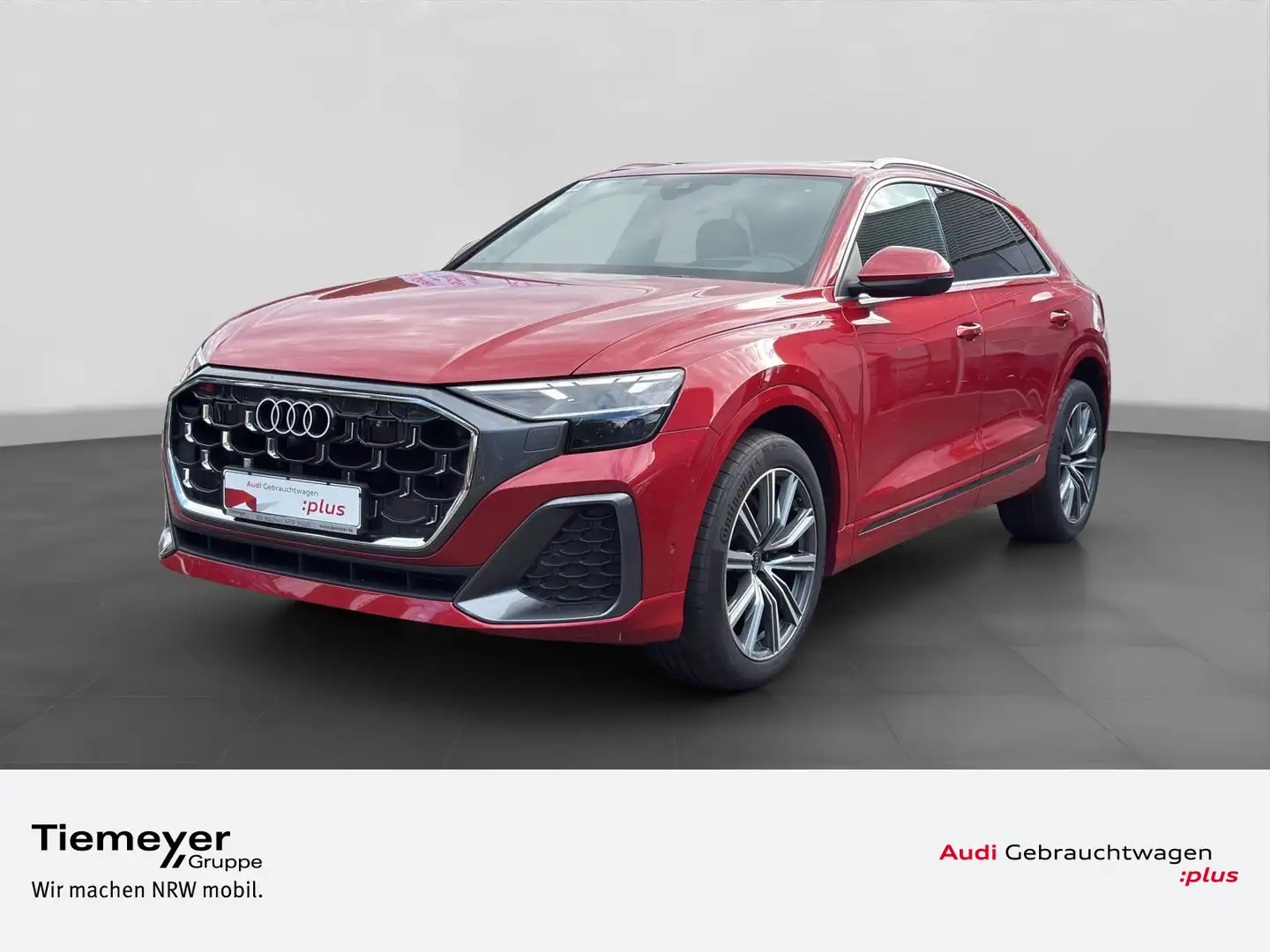 Audi Q8 50 TDI Q S LINE UPE 114 LM21 PANO AHK LUFT Rot - 1