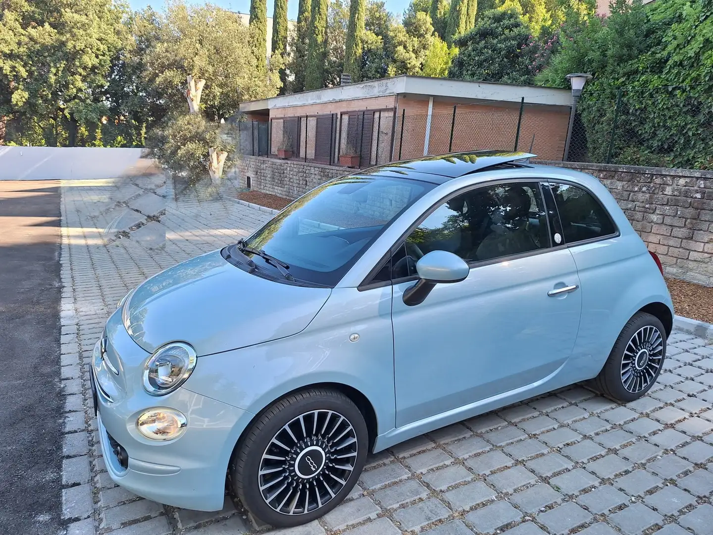 Fiat 500 500 1.0 hybrid Lounge 70cv Azul - 1
