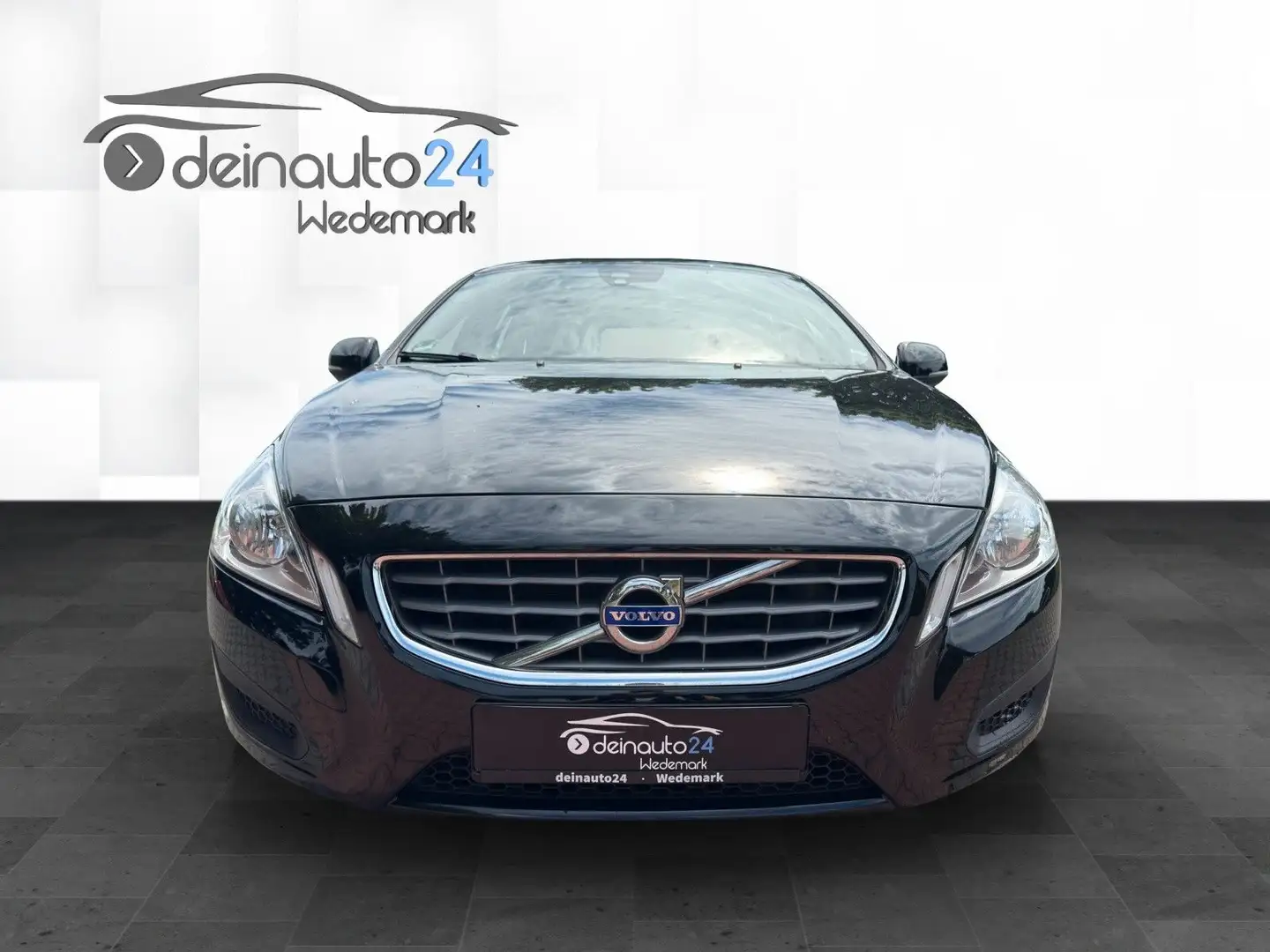 Volvo V60 1.6 D Kombi Kinetic + TÜV Neu + Garantie Zwart - 2