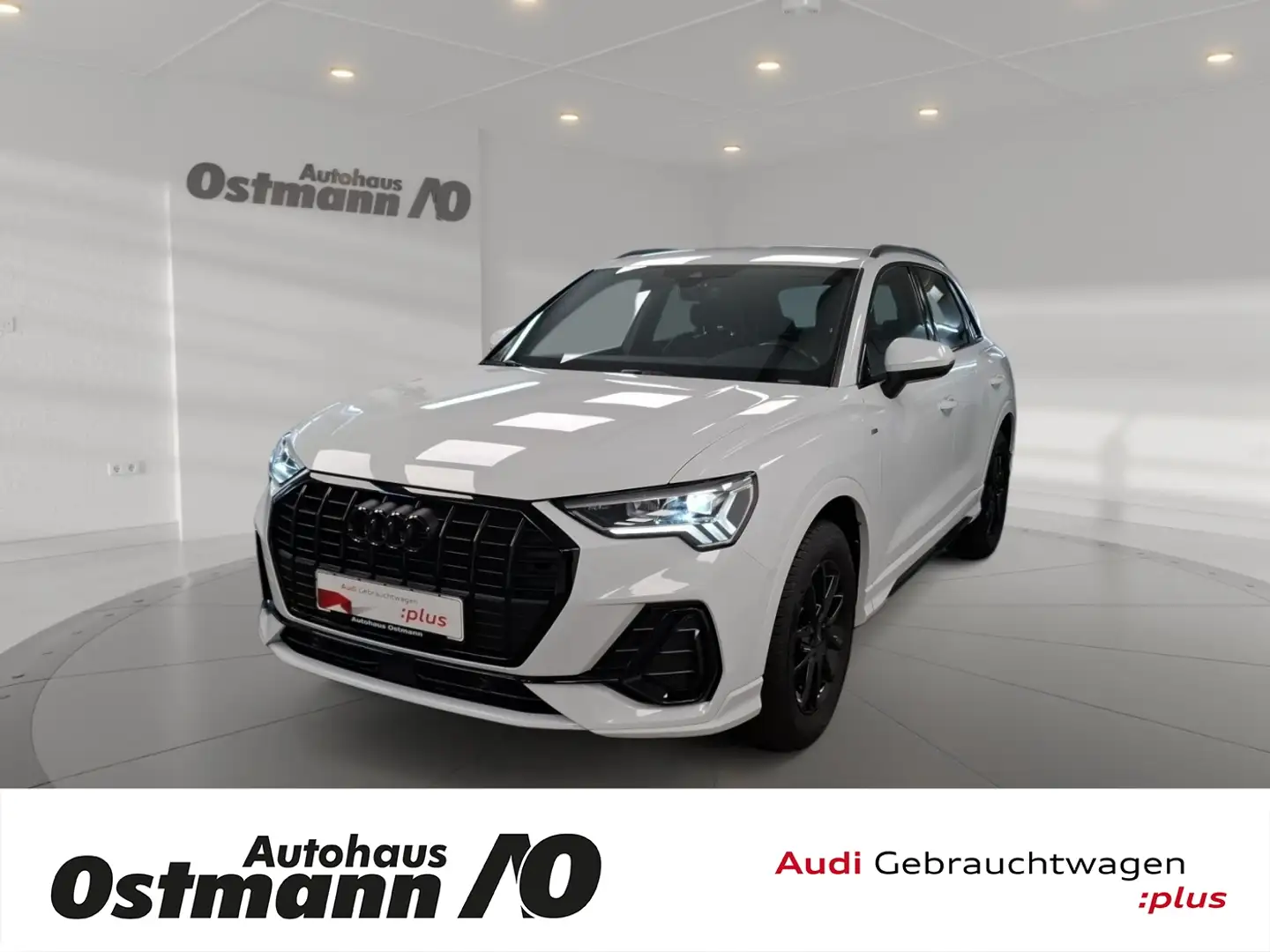 Audi Q3 35 1.5 TFSI S-Line 2xKlima ACC AHK AUT Kam. Weiß - 1