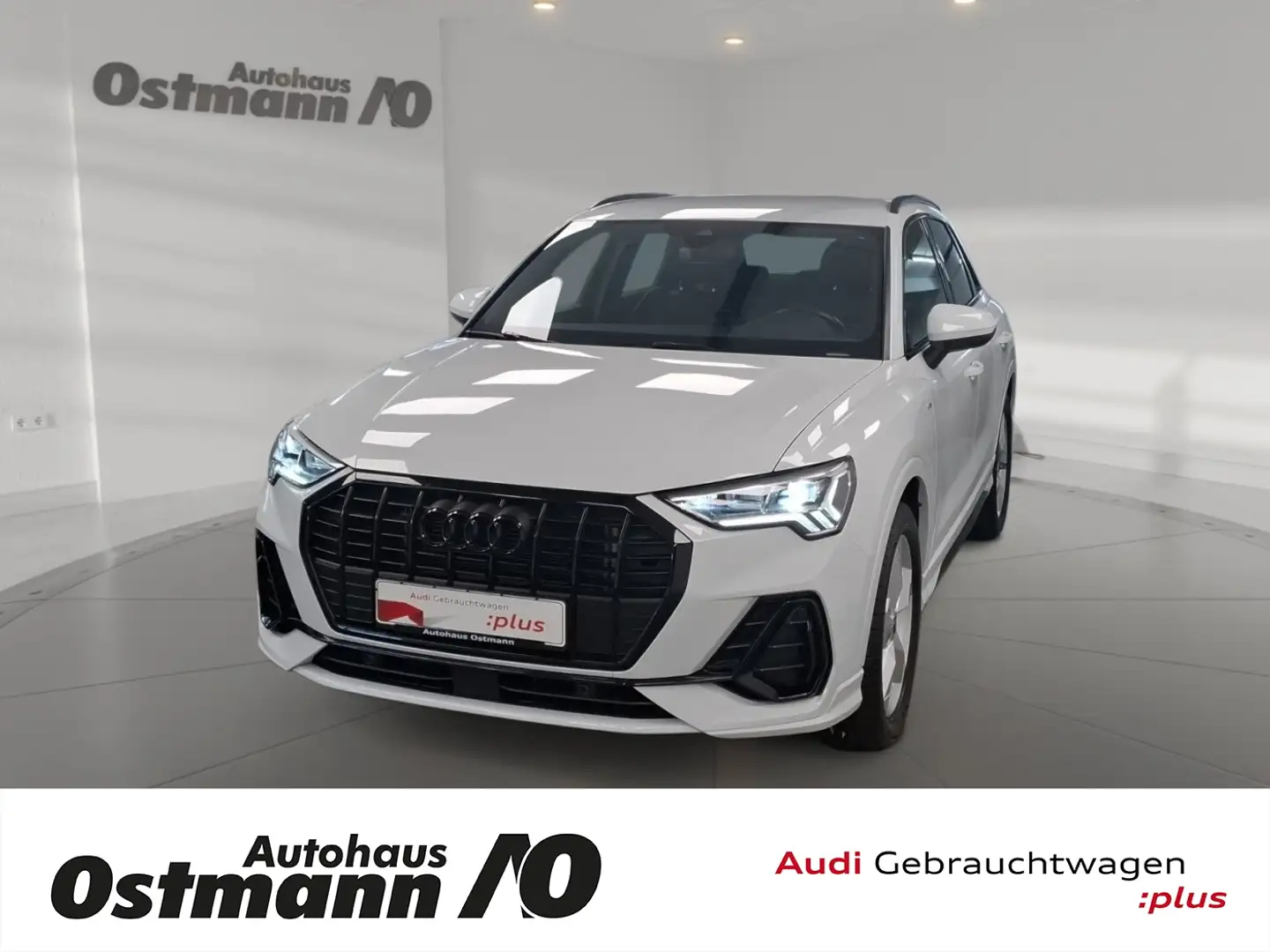 Audi Q3 35 1.5 TFSI S-Line 2xKlima ACC AHK AUT Kam. Weiß - 1