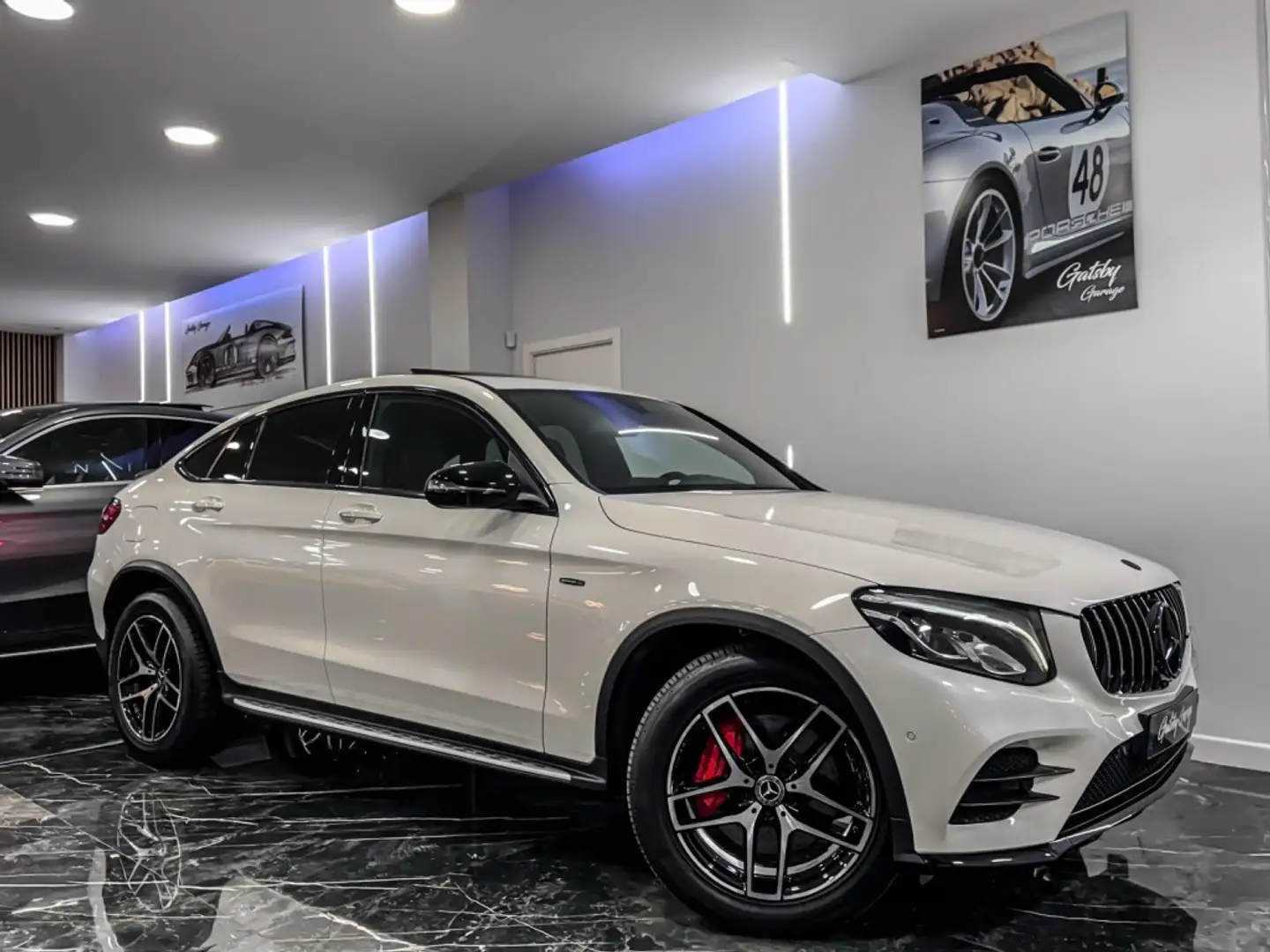 Mercedes-Benz GLC 220 Coupé 220d 4Matic Aut. Blanco - 2