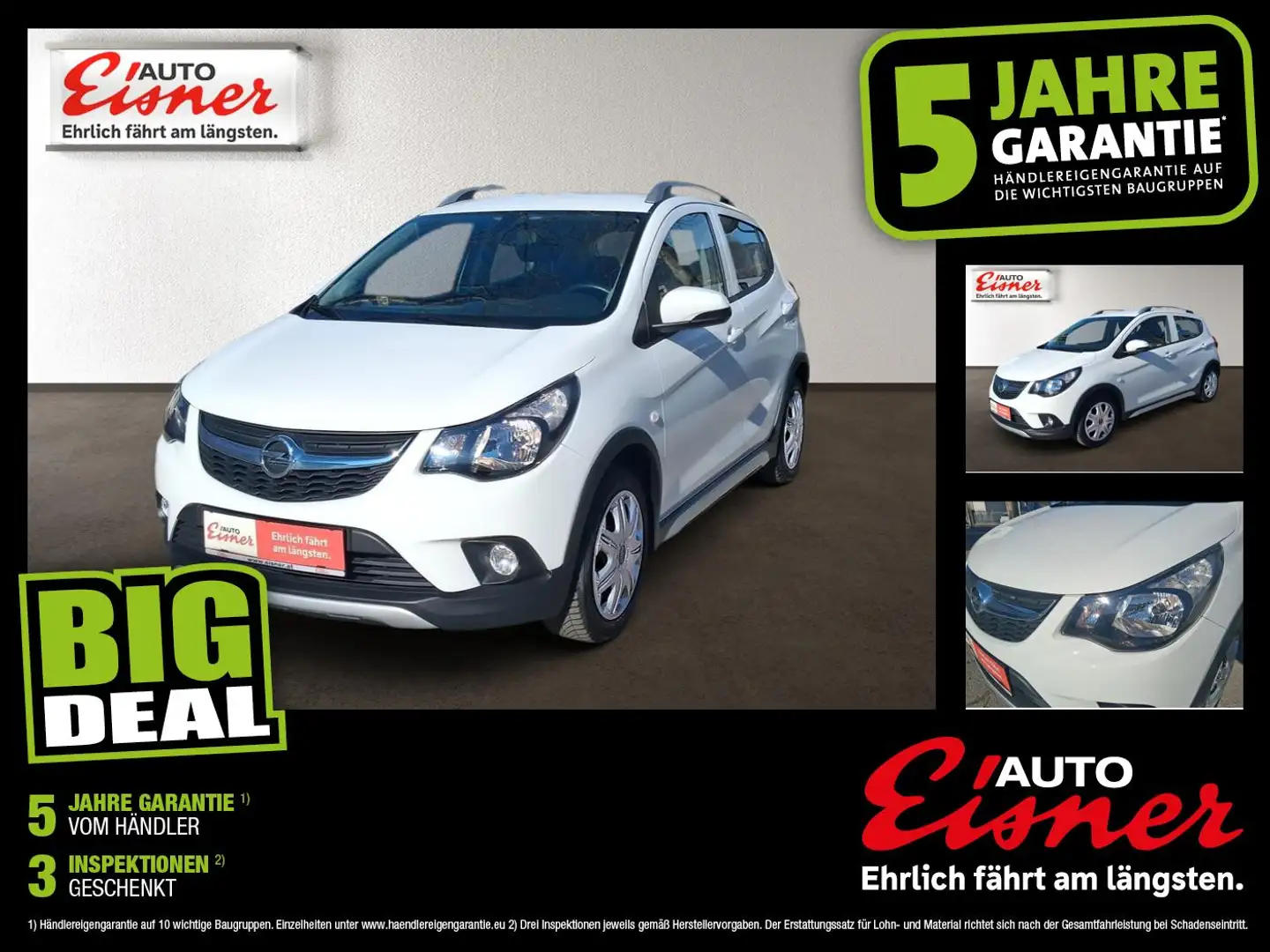Opel Karl ROCKS 1.0 ECOTEC Weiß - 1