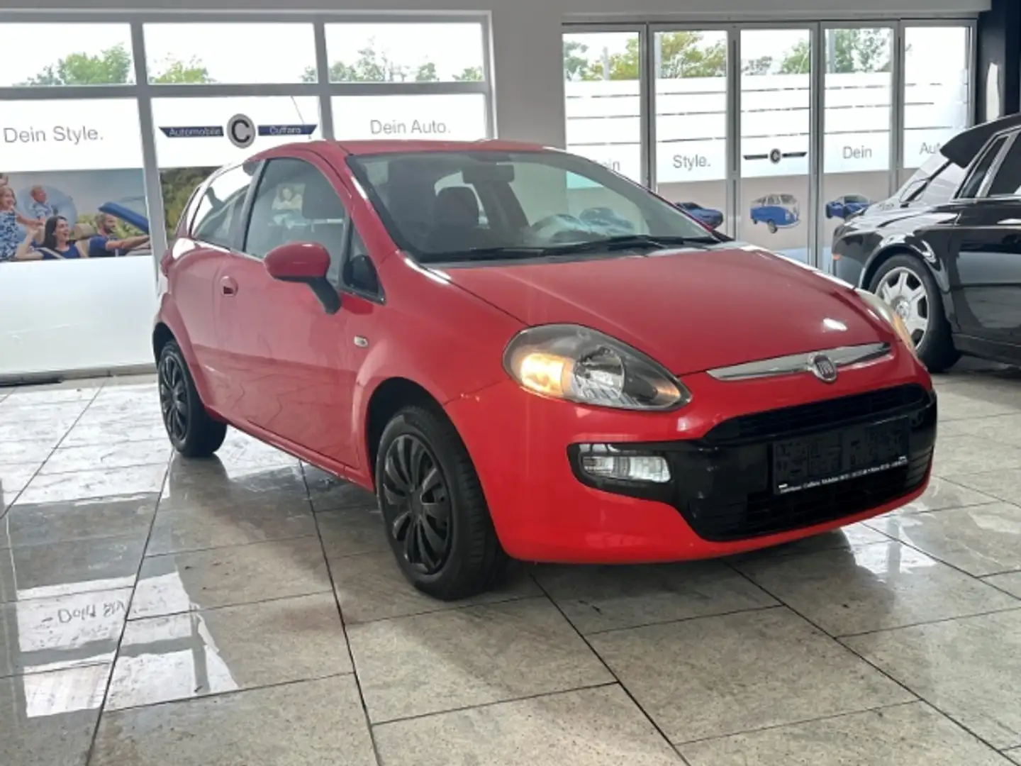 Fiat Punto Evo MyLife 1.2 8V Navi Tel.-Vorb. Berganfahrass. S Schwarz - 2