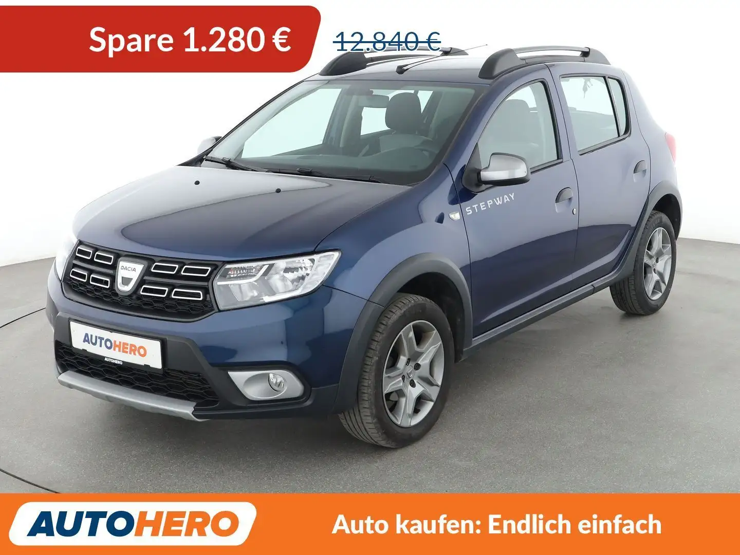 Dacia Sandero 0.9 TCe Stepway Prestige *NAVI*TEMPO*PDC*KLIMA* Blau - 1