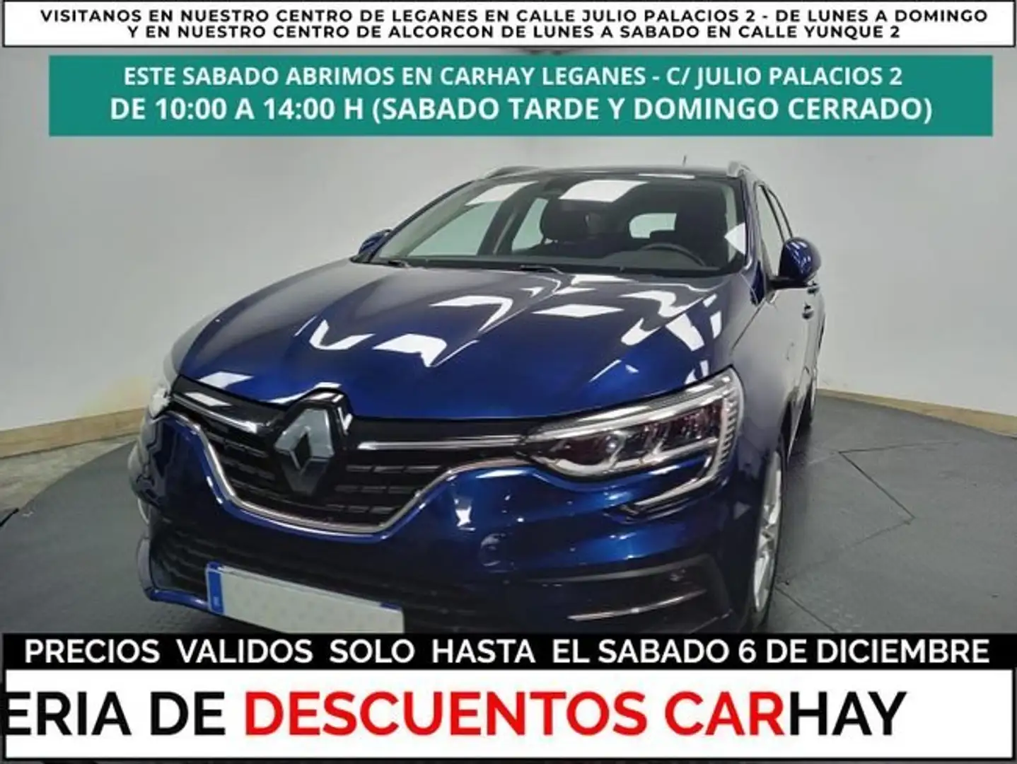 Renault Megane Estate 1.6 E-Tech Plug-in 160ch Business Azul - 1