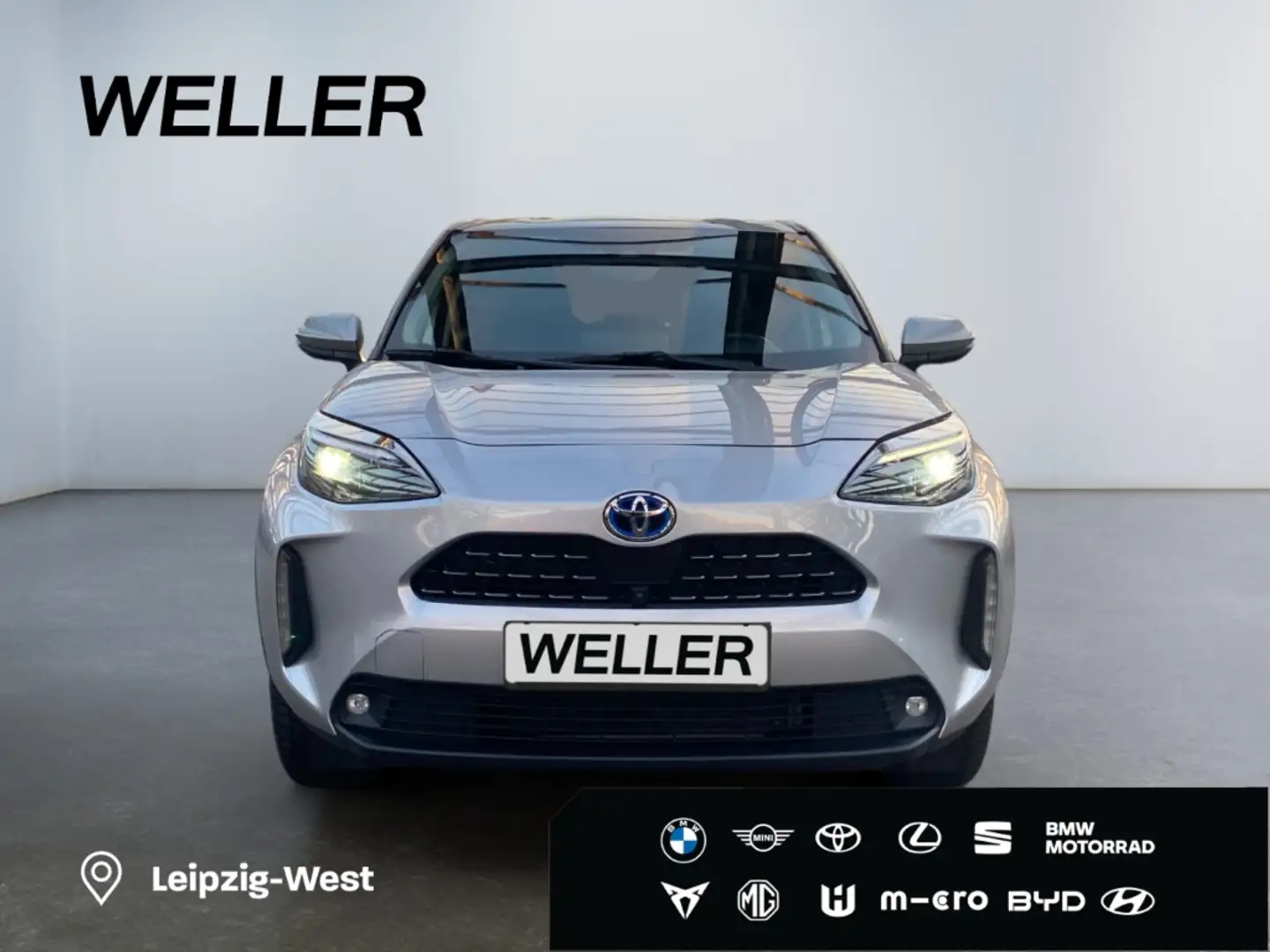 Toyota Yaris Cross Hybrid 1.5 Elegant *Matrix*360*18Zoll* Silber - 2
