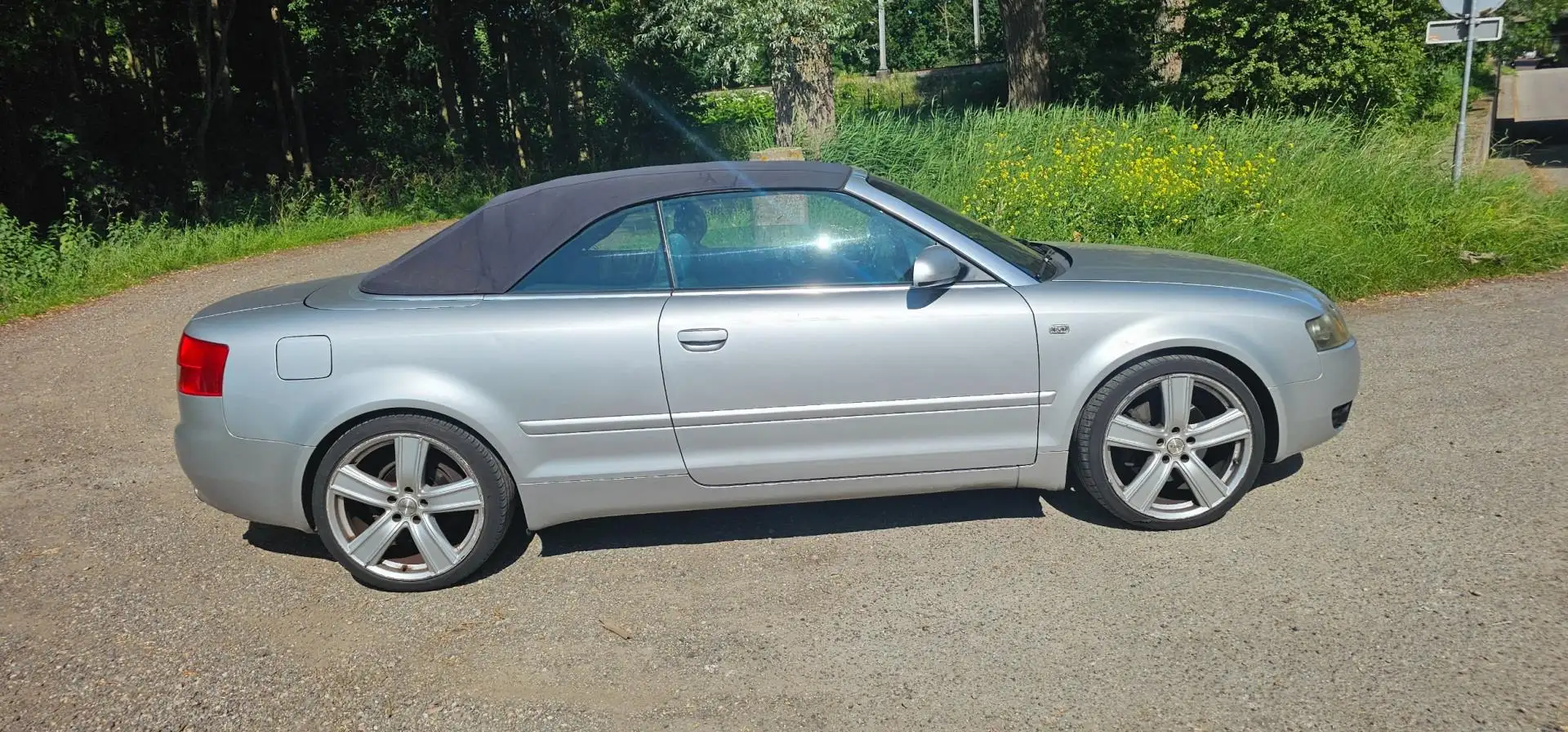 Audi A4 Cabriolet 2.4 V6 automaat dealer facturen Grijs - 2