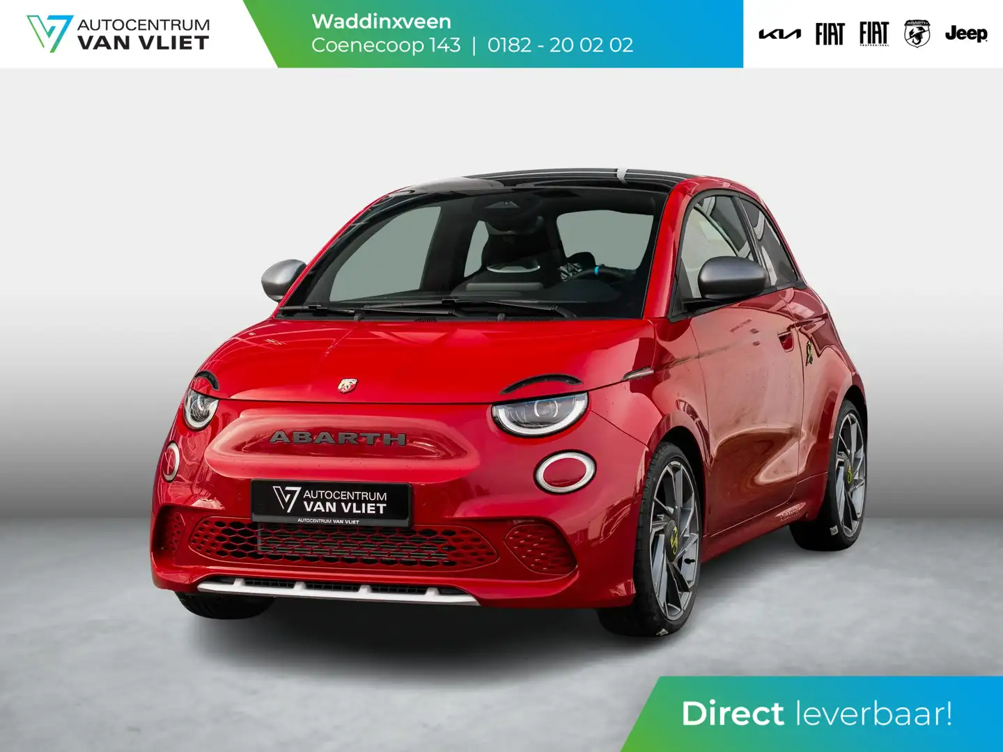 Abarth 500e Turismo 42 kWh | Uit voorraad leverbaar | Camera | Rojo - 1