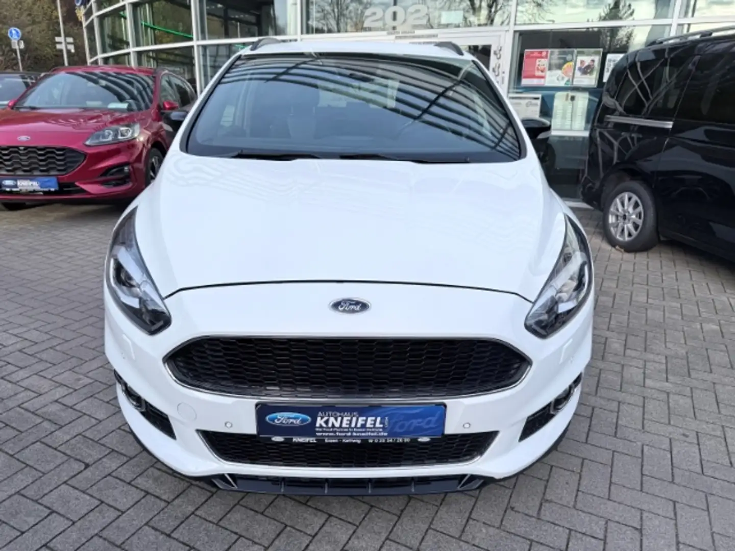 Ford S-Max ST-Line Sportpaket AHK-klappbar Allrad Rückfahrkam Blanc - 2