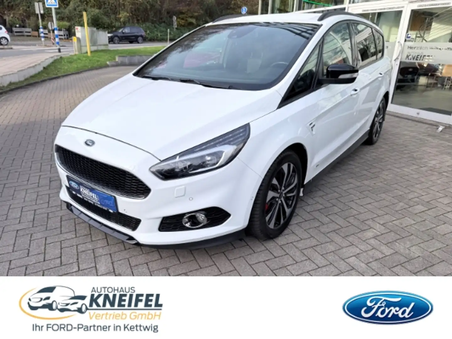 Ford S-Max ST-Line Sportpaket AHK-klappbar Allrad Rückfahrkam Blanc - 1