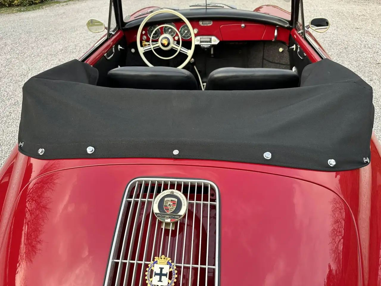 Porsche 356A T2 1600 Super Cabriolet, foto 10