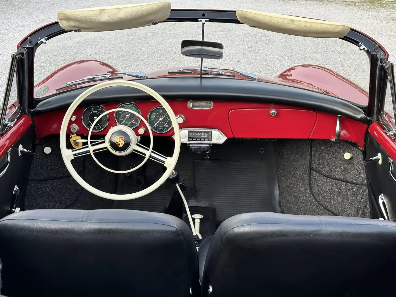 Porsche 356A T2 1600 Super Cabriolet, foto 9