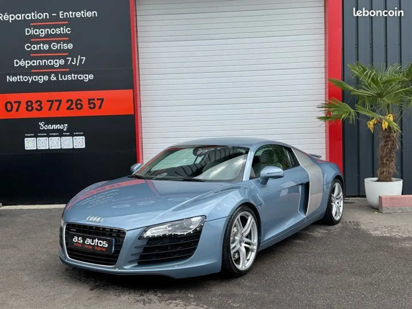 Audi R8 Coupé 4.2 FSi V8 32V Quattro R-Tronic 420 cv Boîte Azul - 2