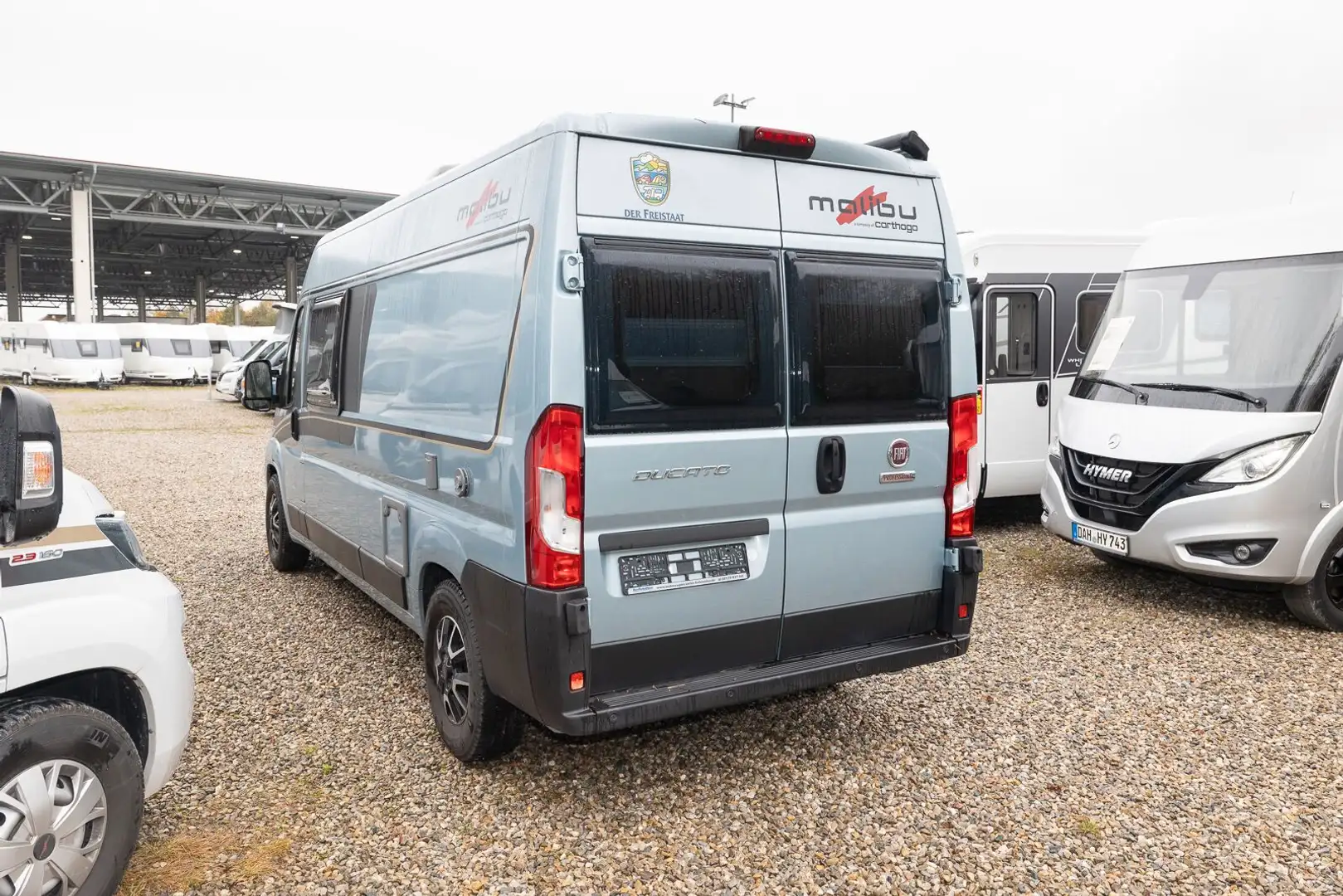 Malibu Van Comfort 600 DB Fahrassistenz*Markise*Navi Blauw - 2