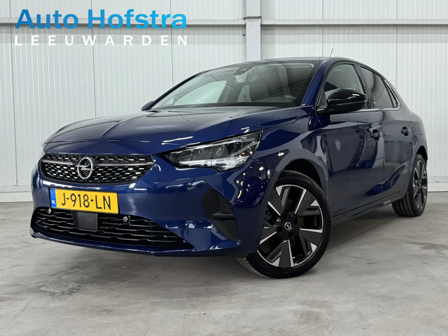 Opel Corsa-e Elegance 50 kWh DIGI-DASH KEY-LESS NAVI CLIMA 3-FA Blauw - 1