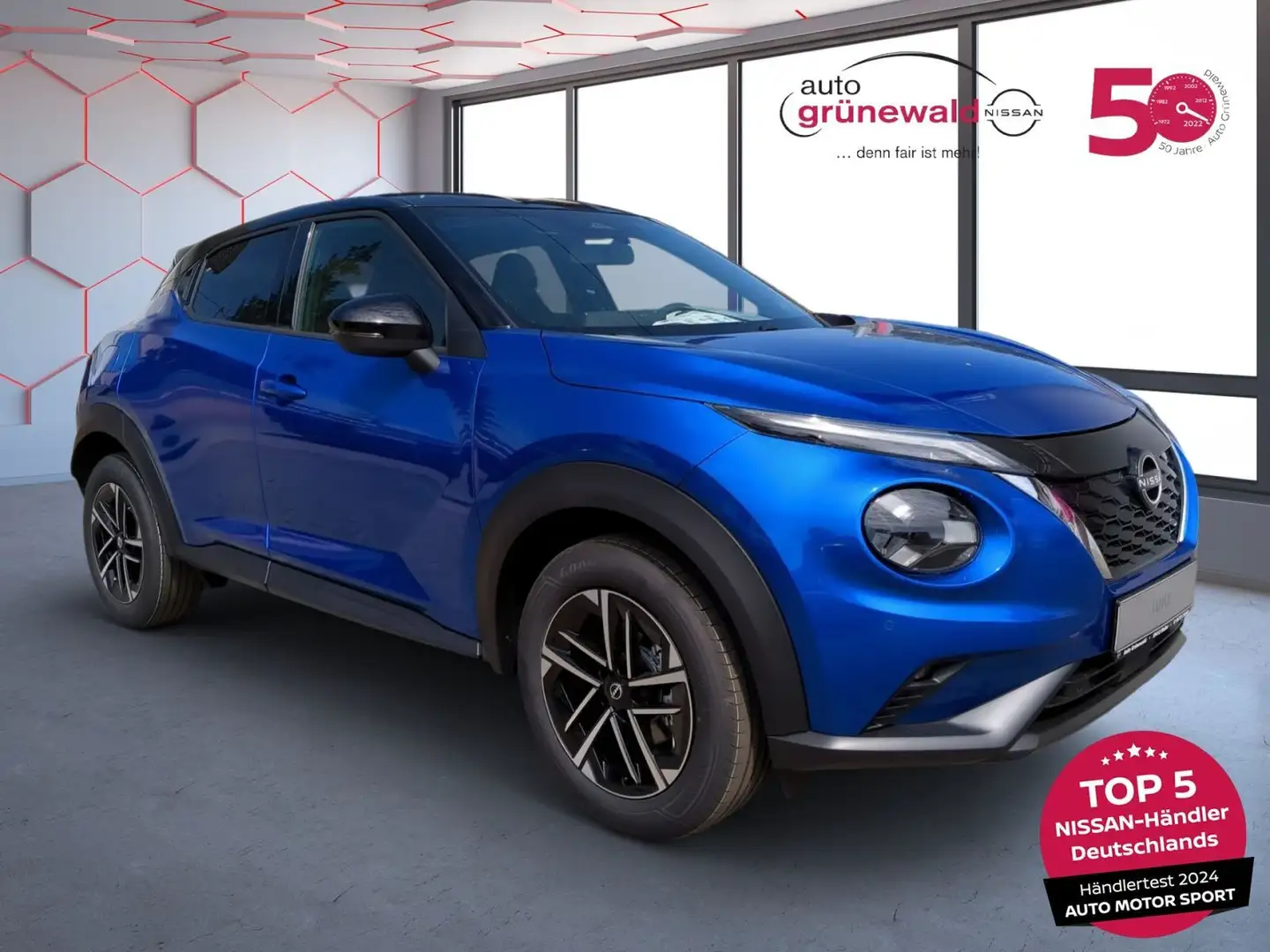Nissan Juke 1.6 Hybrid N-Connecta,Sitzhzg,Klima,LED,NAV Bleu - 2