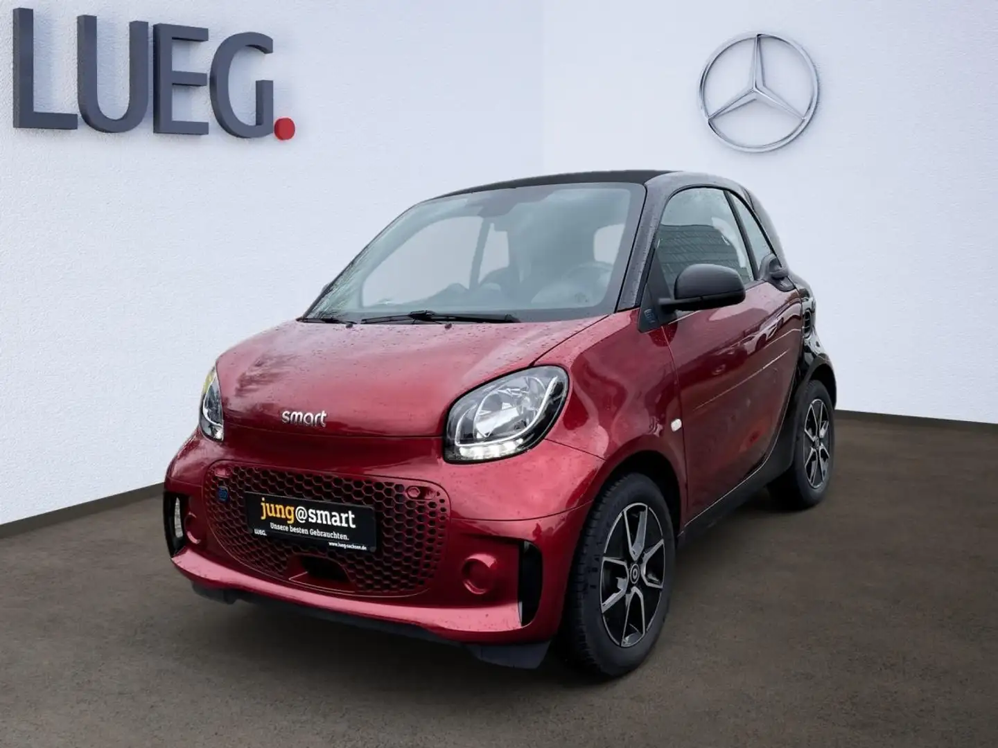 smart forTwo EQ KlimaA LM PDC SHZ SpurH Winterp. Rosso - 1