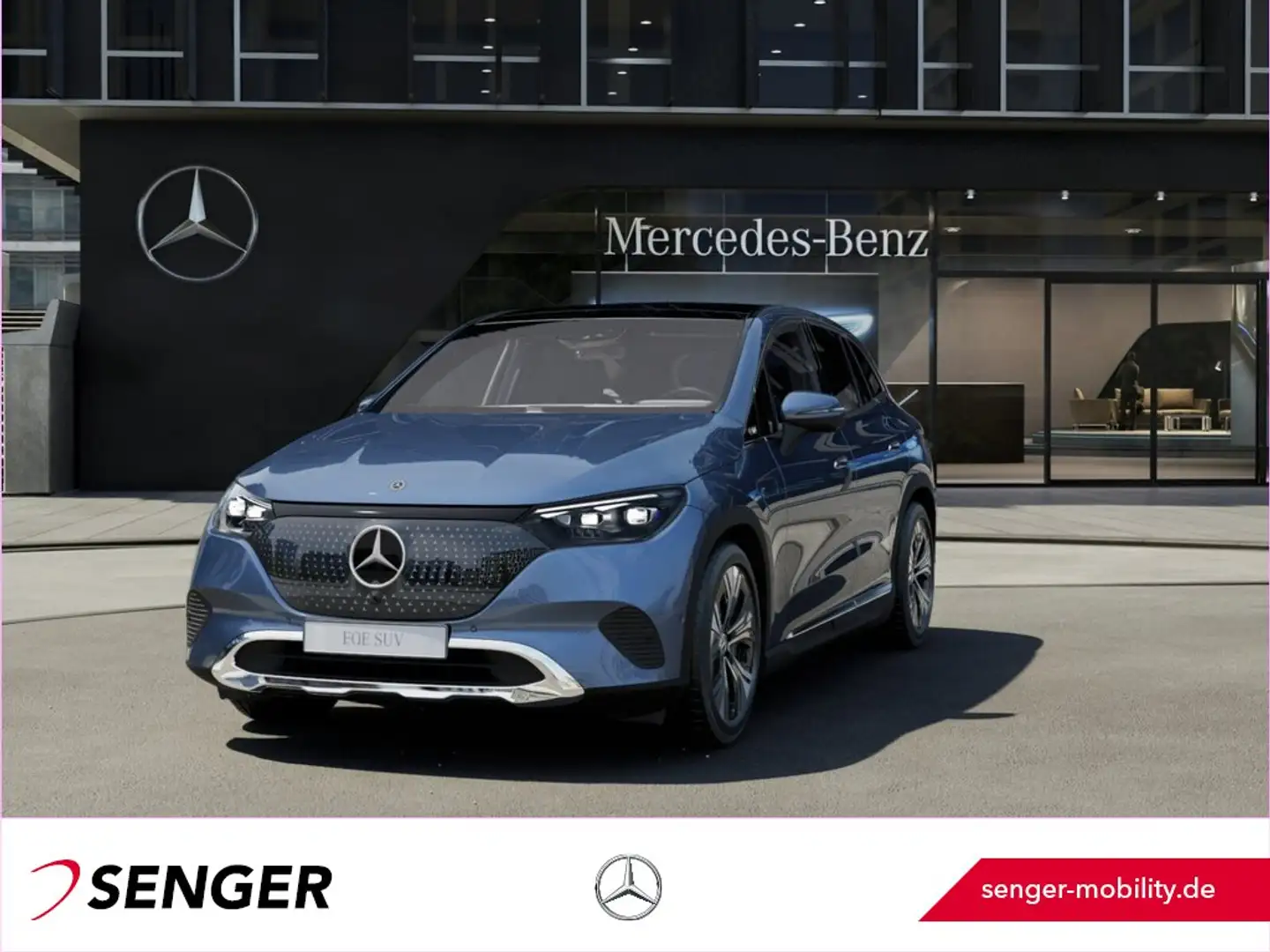 Mercedes-Benz EQE 300 SUV Electric Art Panorama Burmester 360° Blau - 1