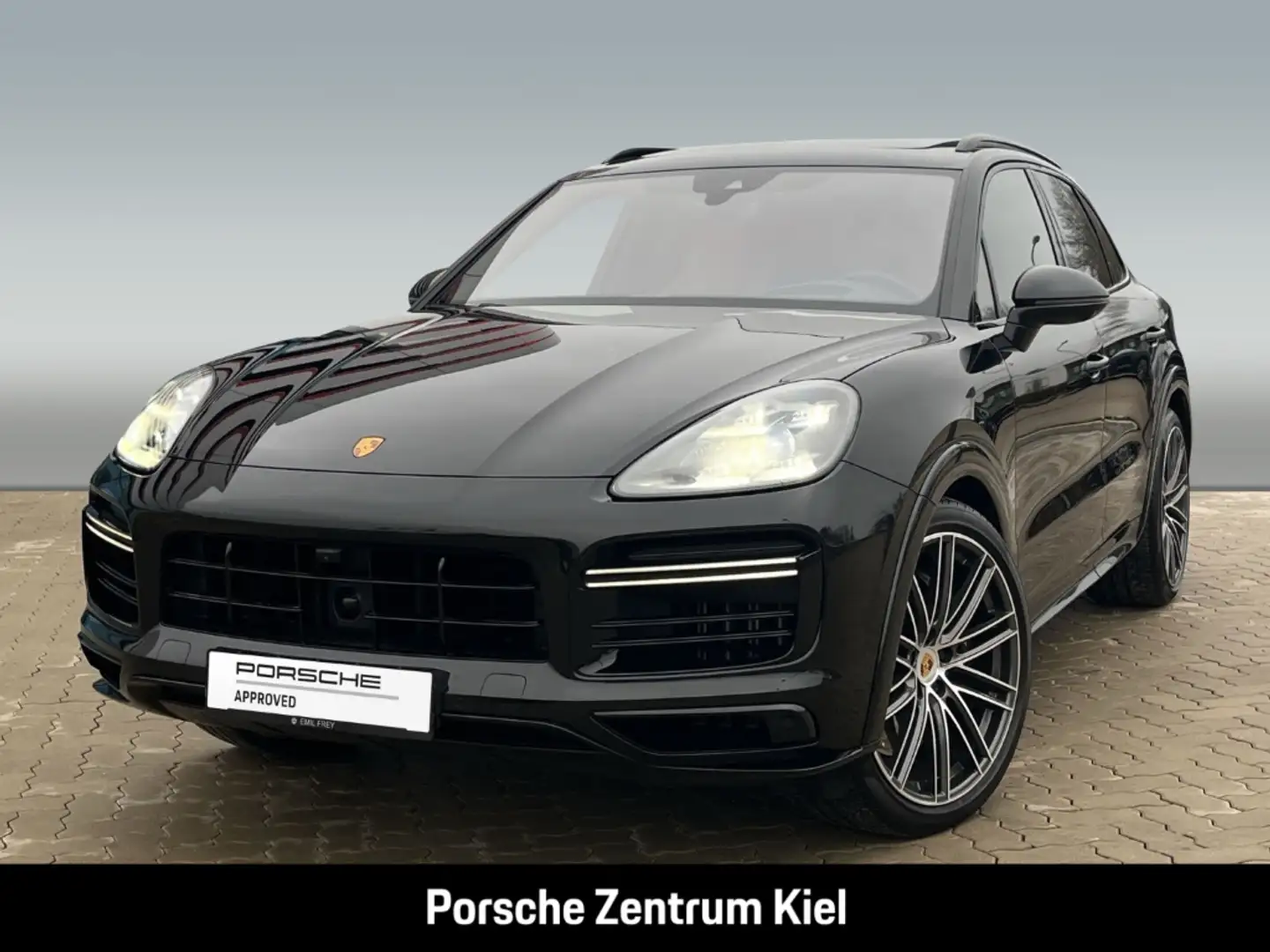 Porsche Cayenne Turbo Burmester LED-Matrix Luftfederung Schwarz - 1